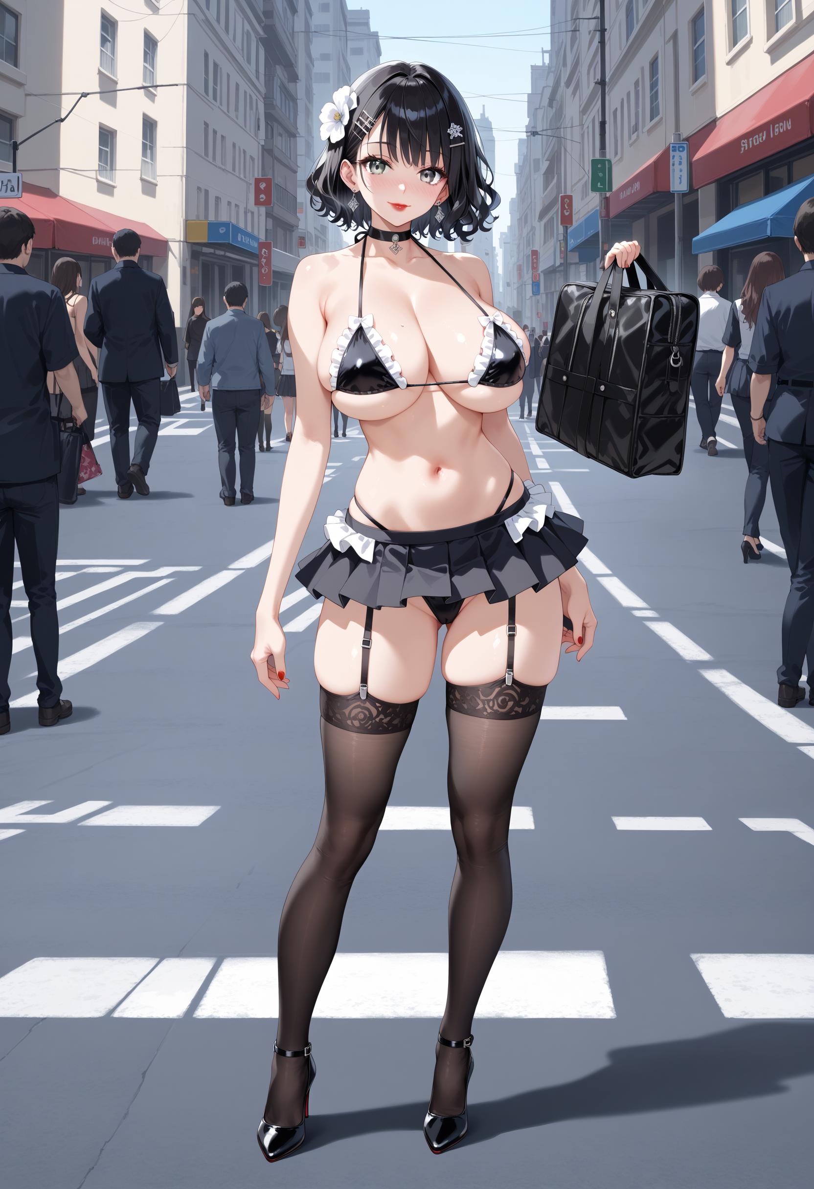 妄想サチュレーション_痴女ファッションのお母さん_126438338_p0