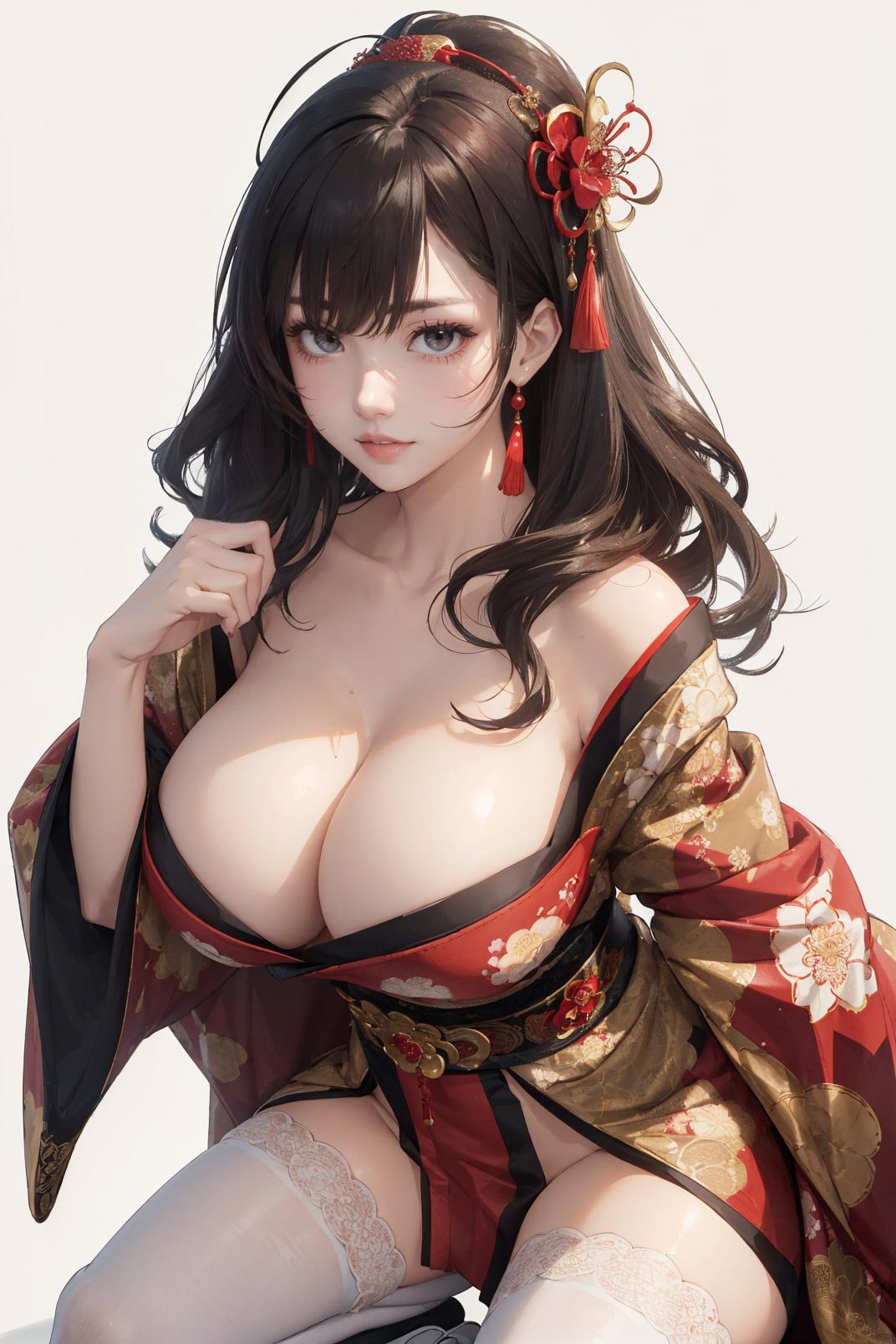 クゥ（AIart）_今日の和服お姉さん_115669191_p0