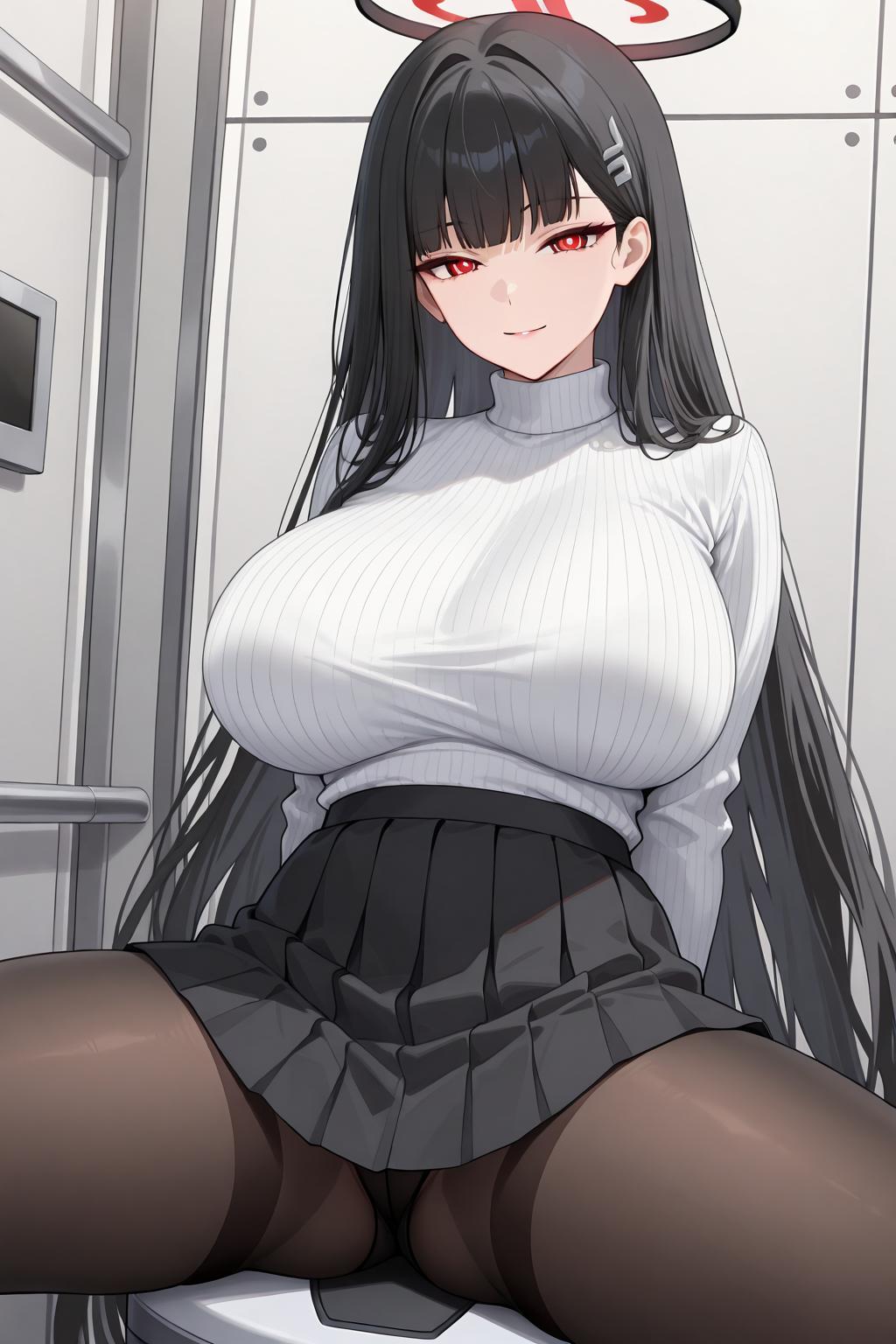 onlookerkuma_调月莉音／調月リオ(Blue Archive)_128006613_p4