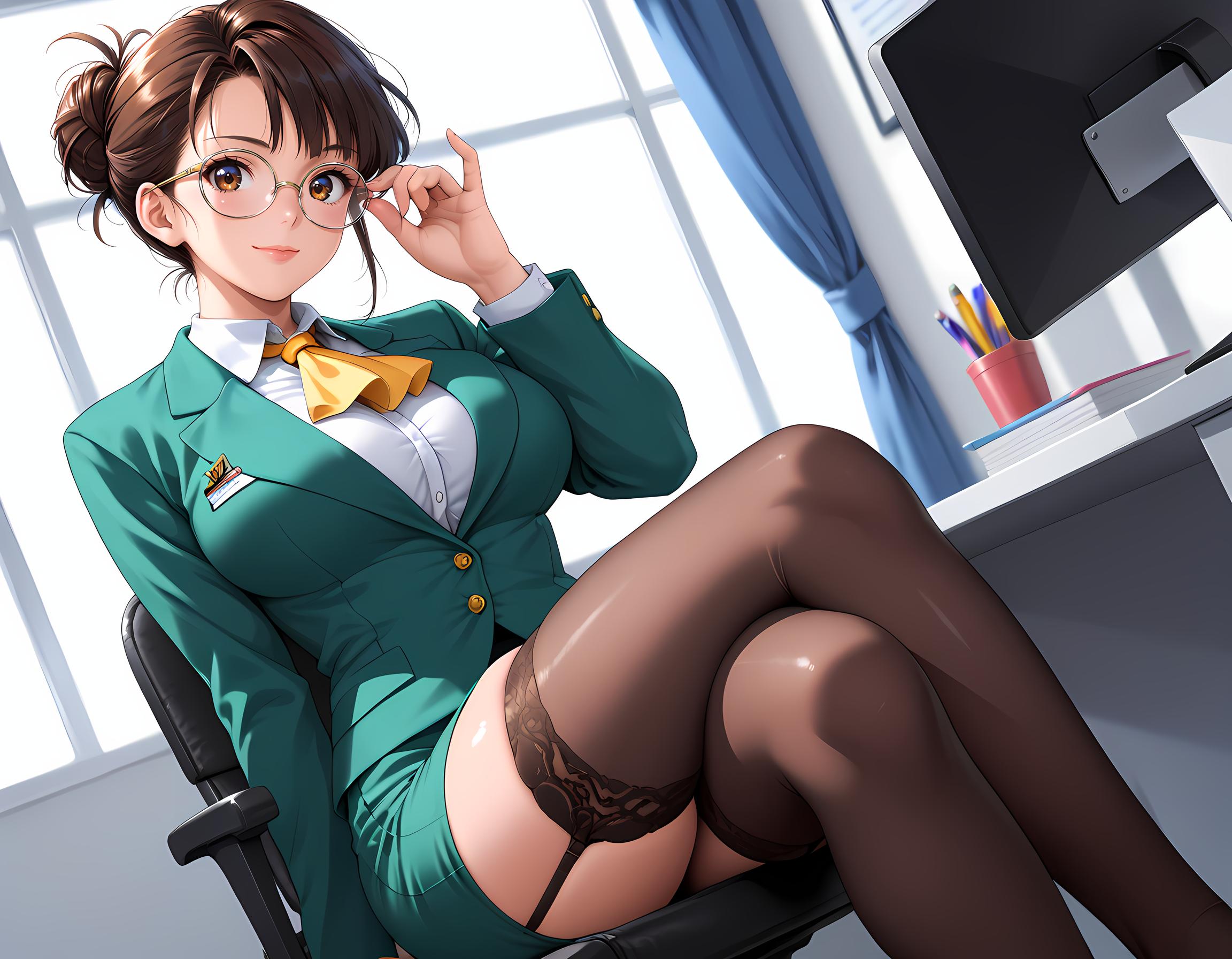 るんぽす_【同級生】芹沢よしこ先生【レトロゲーム】_128560714_p0