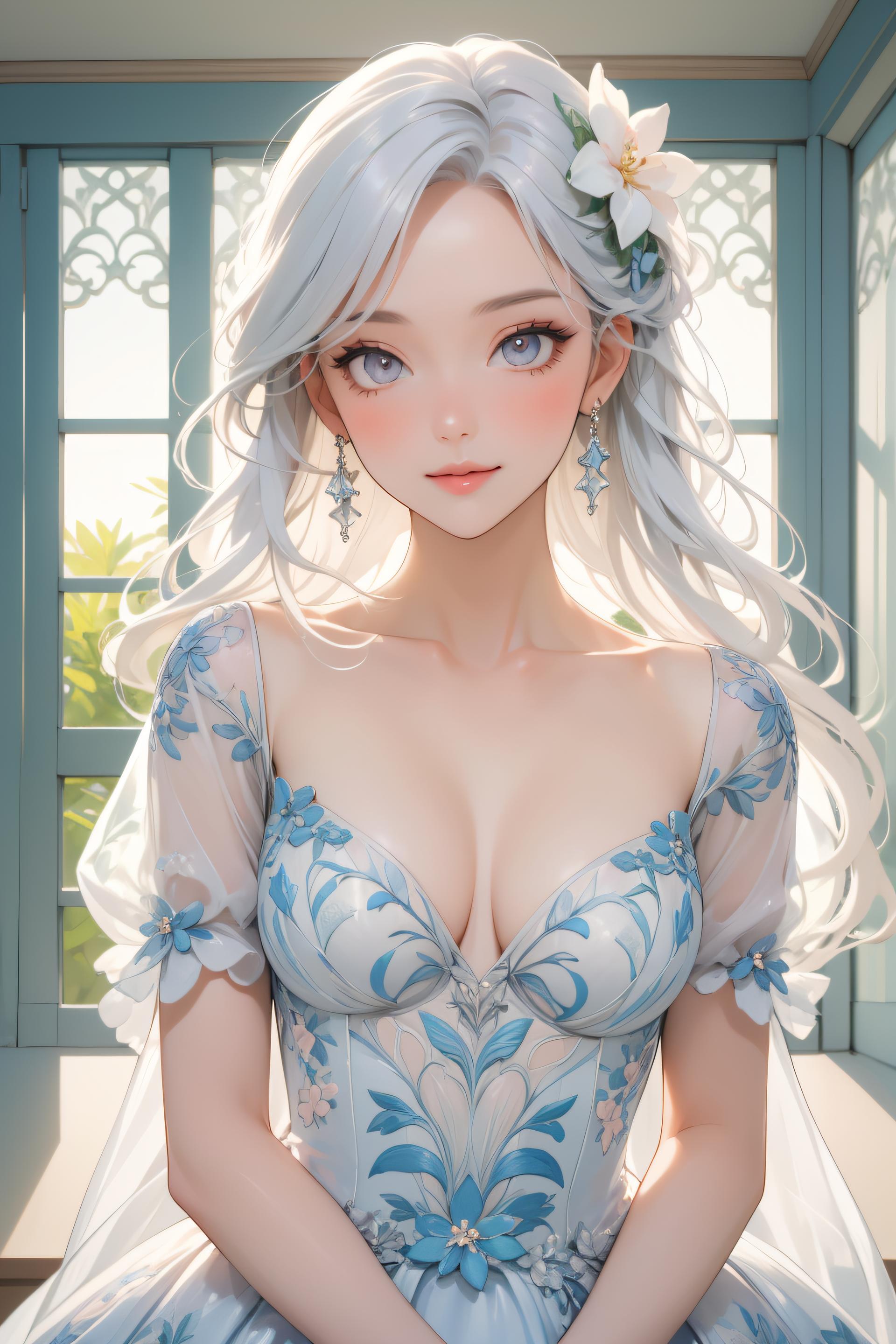 Sunday_Wang_柔美泡泡袖裙系列_117568852_p6