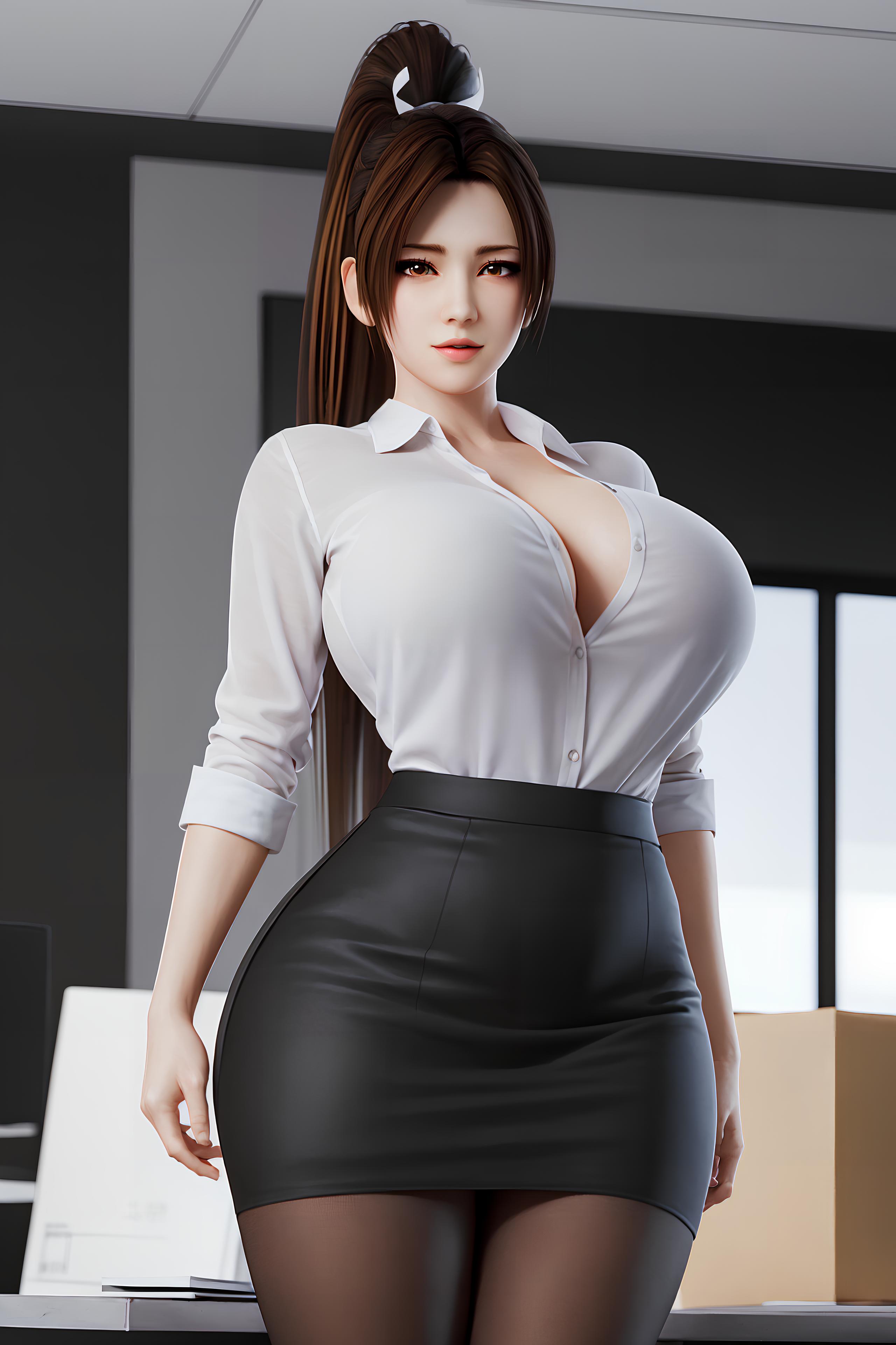 YLSZTR_不知火舞Mai Shiranui 职业装_125838554_p4