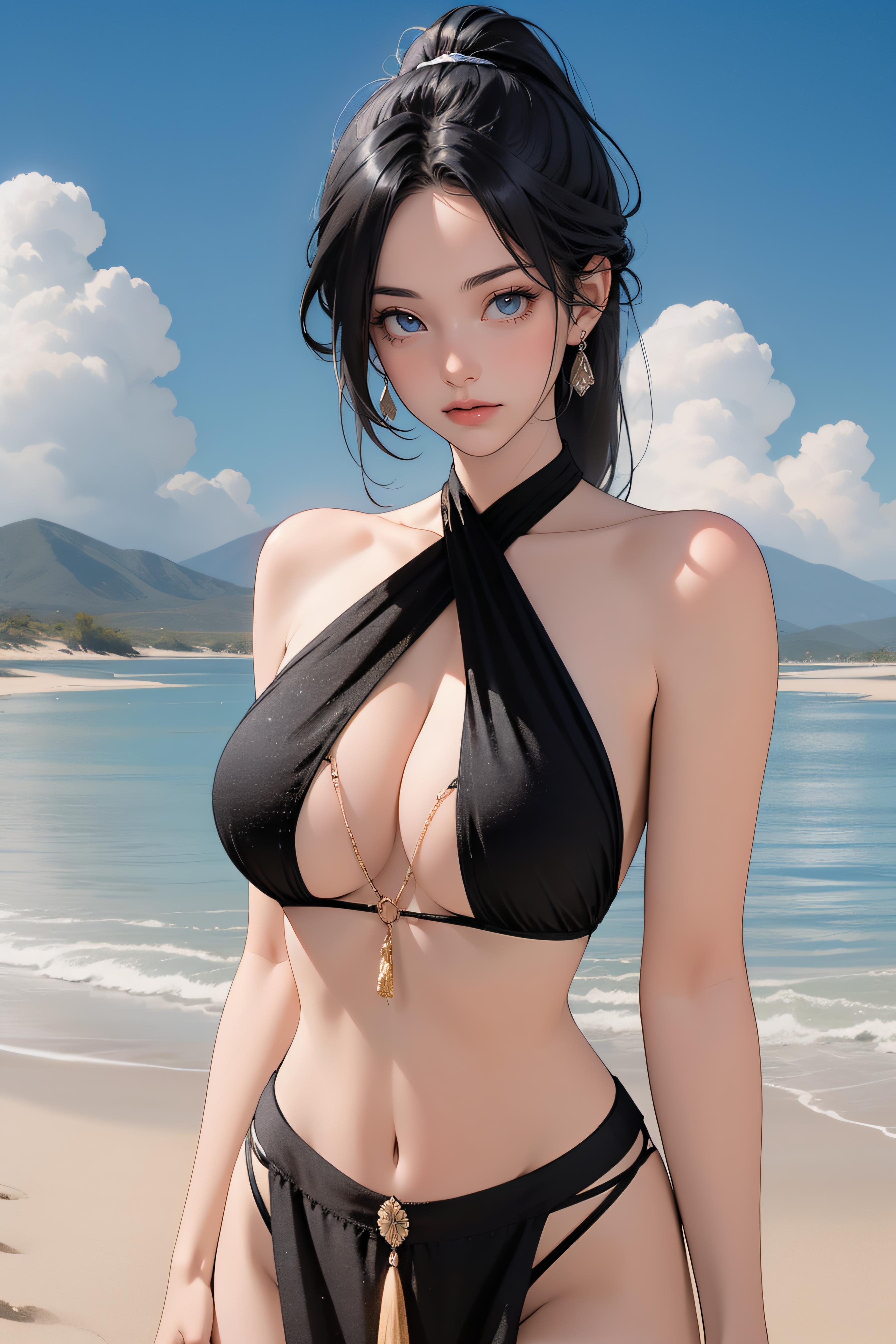 Sunday_Wang_SDメモ_交叉黑色比基尼_117624242_p0