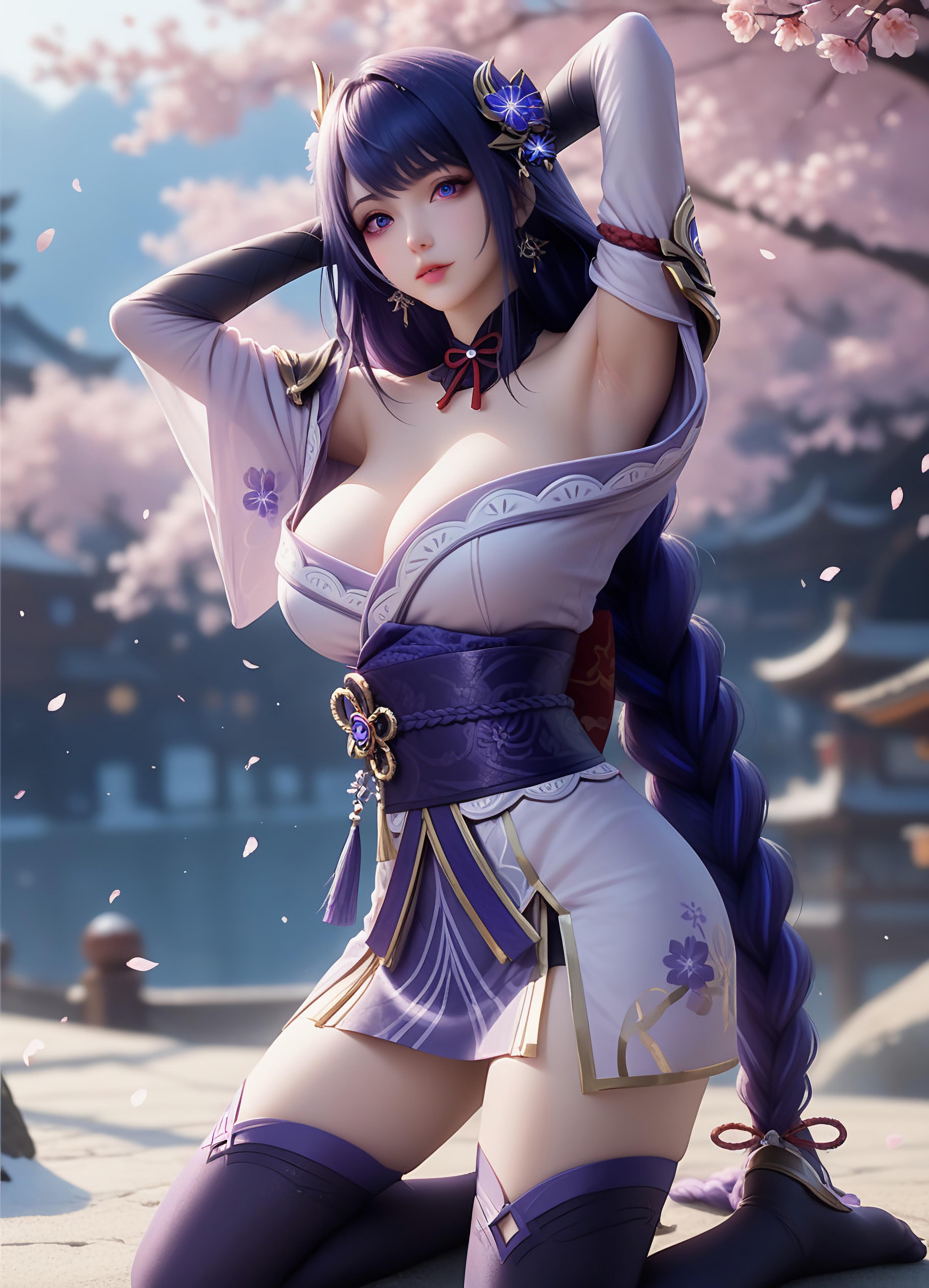 Sesame00 Ai_RaidenShogun-(Genshin Impact)_128830672_p3