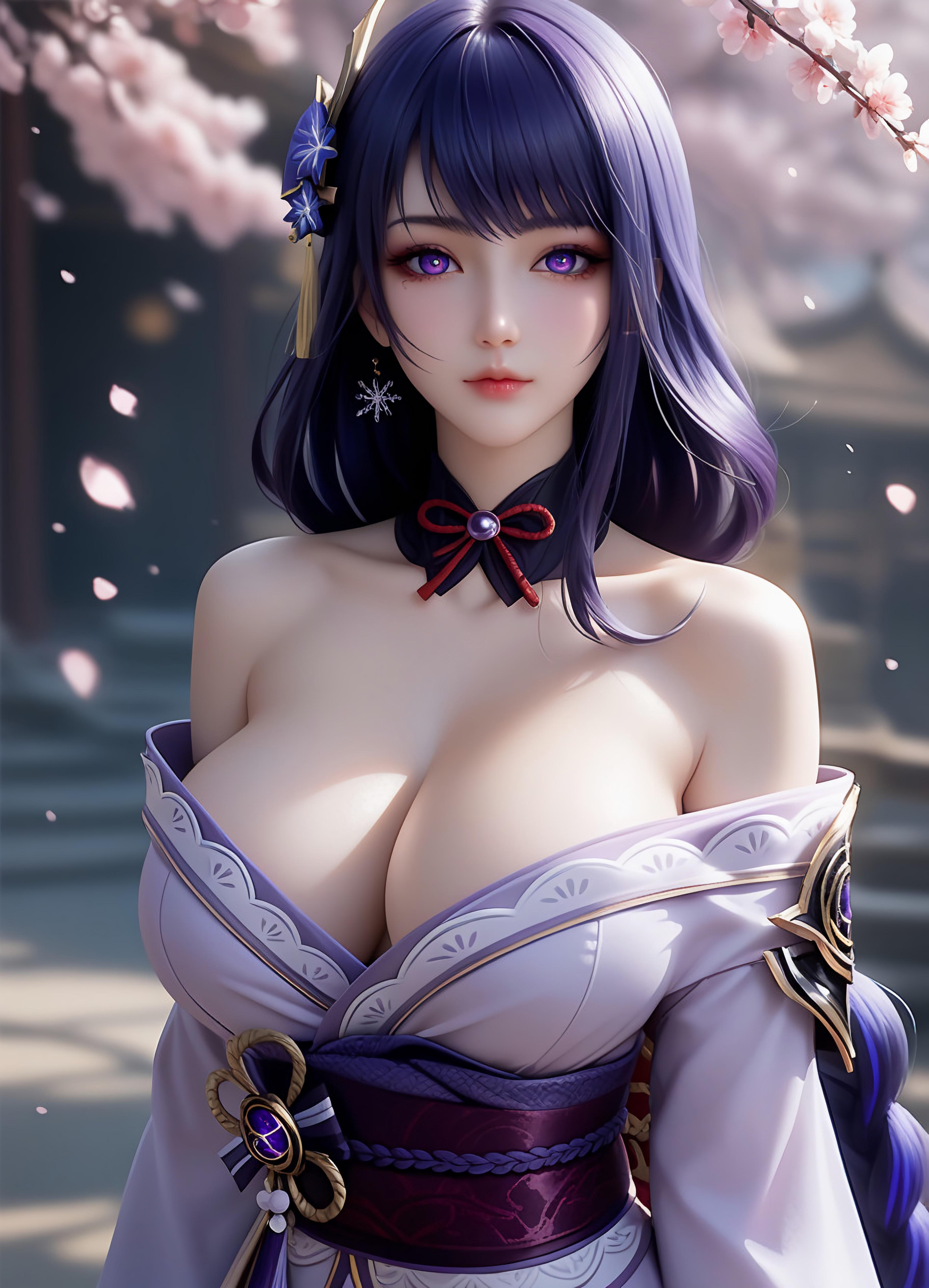 Sesame00 Ai_RaidenShogun-(Genshin Impact)_128830672_p1