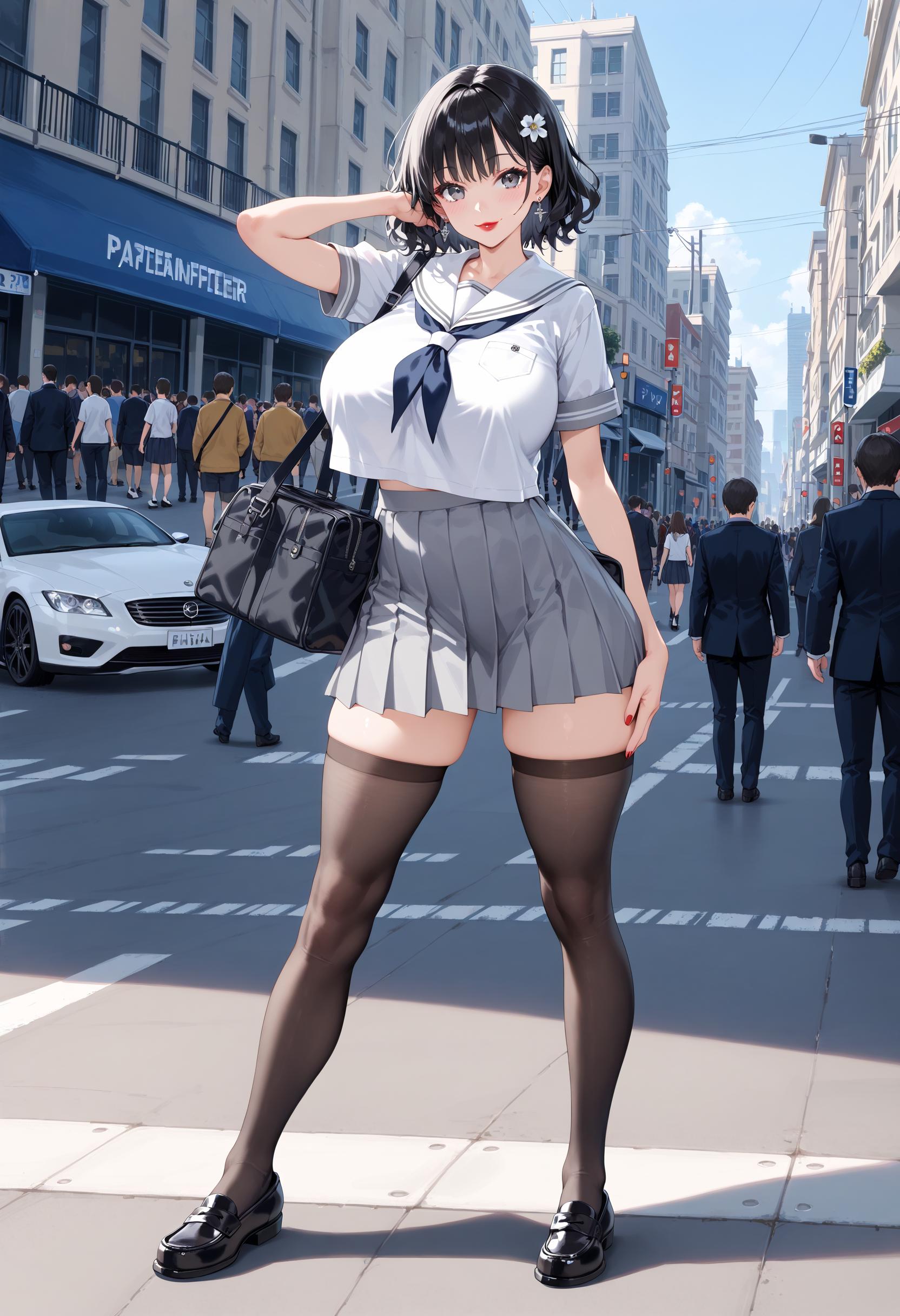 妄想サチュレーション_セーラー服のお母さん_126003933_p3