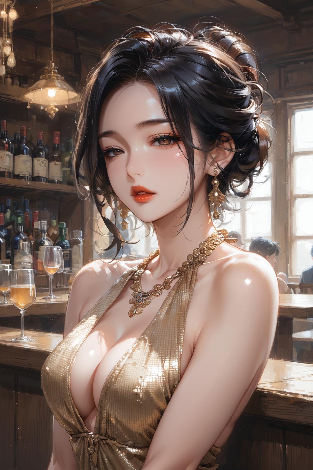 Haruki321はるきたつや_恶村 漫画版 第三章 瑶总 衣妆设定 2_128878221_p1