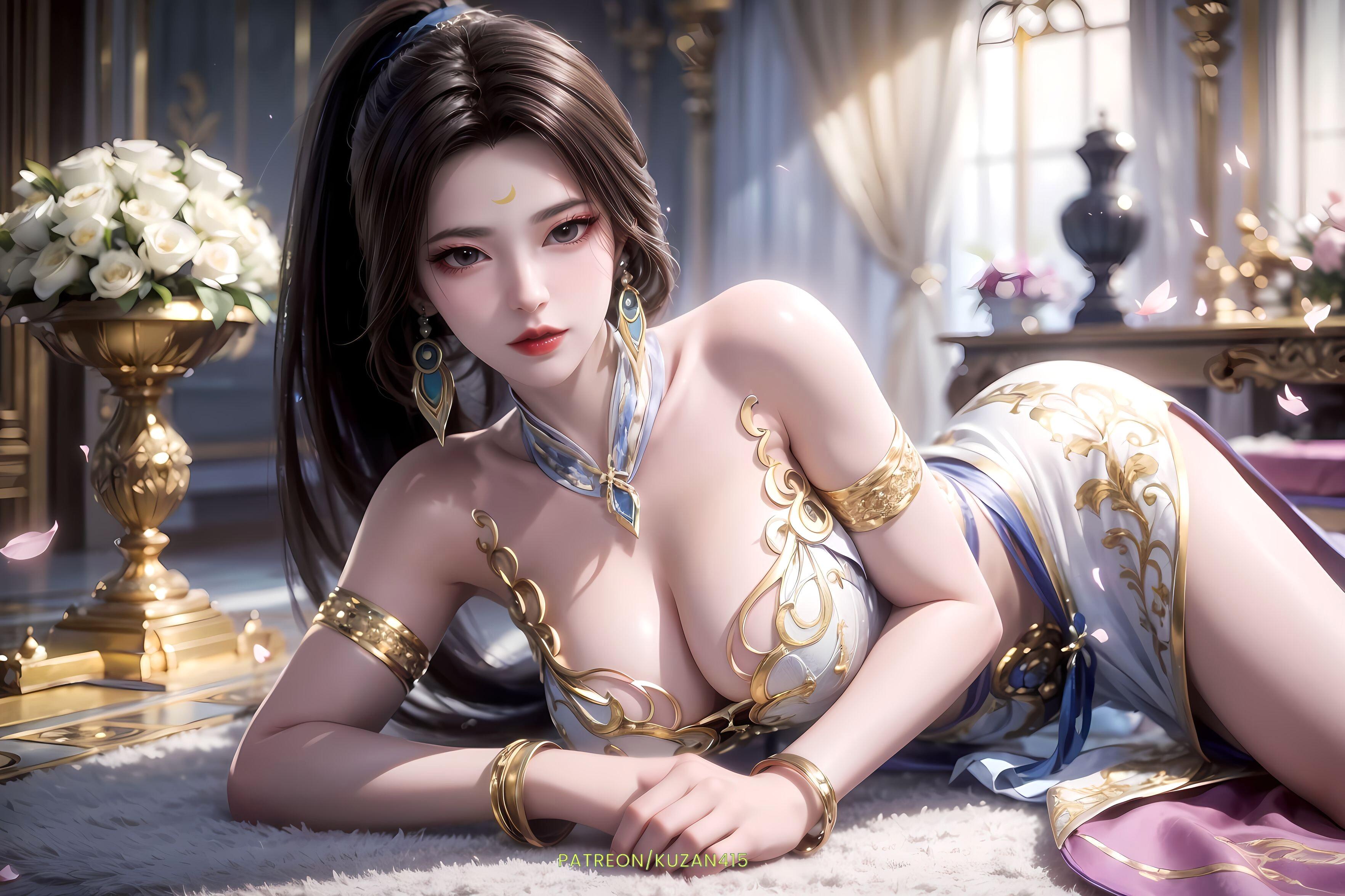 Kuzan_师兄啊师兄-姮娥-Chang'e_128631606_p6