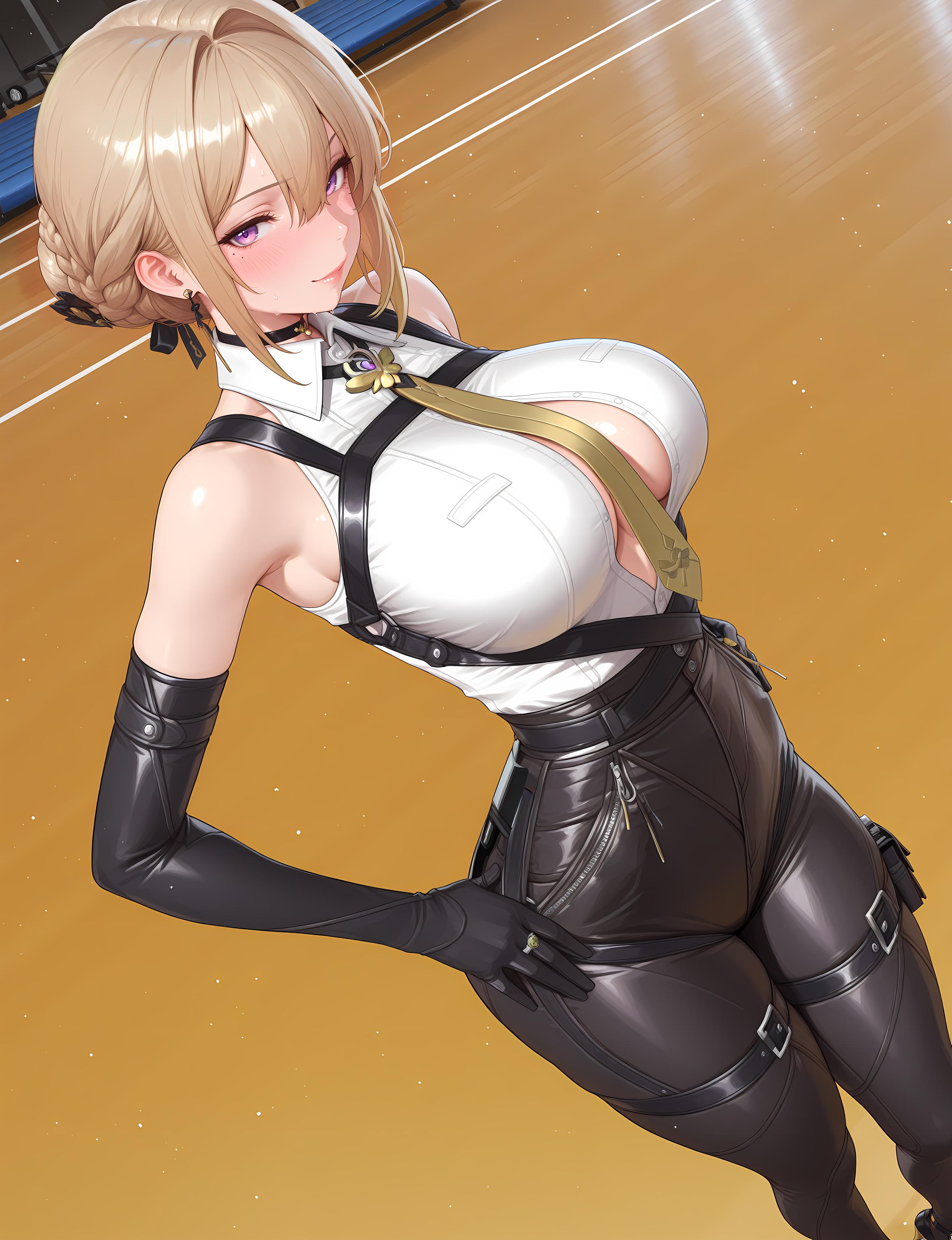 yggdrasil_Evelyn in gym_128768287_p10