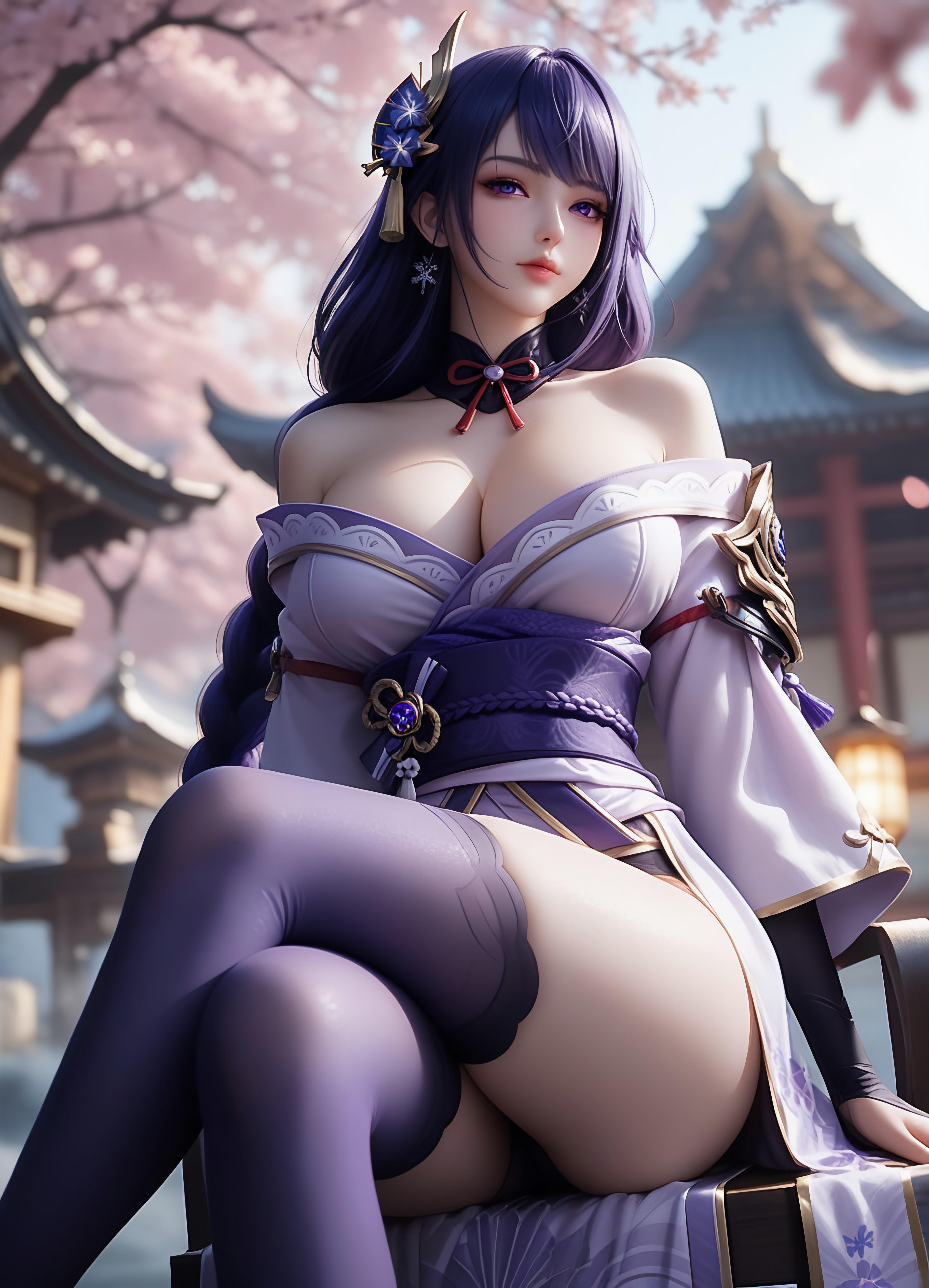 Sesame00 Ai_RaidenShogun(Genshin Impact)_128795552_p4
