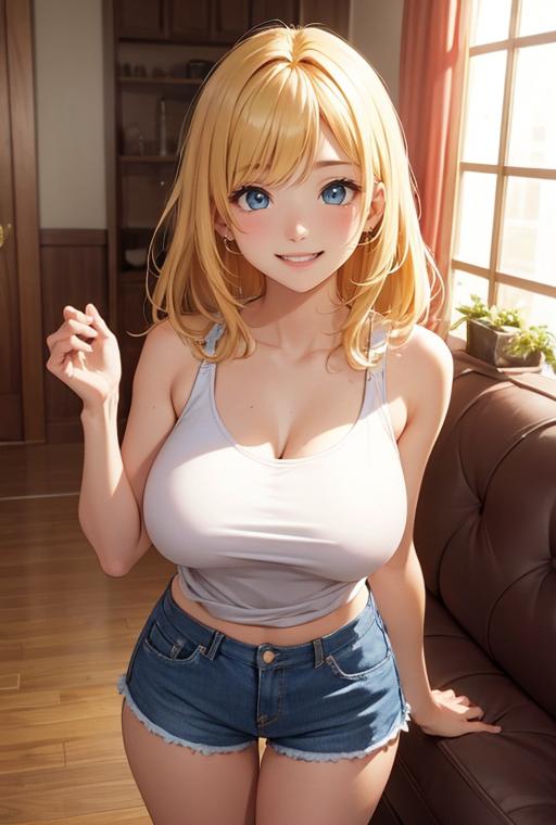 AIバブみ_美人な金髪お姉さんのAIイラスト_117343838_p0