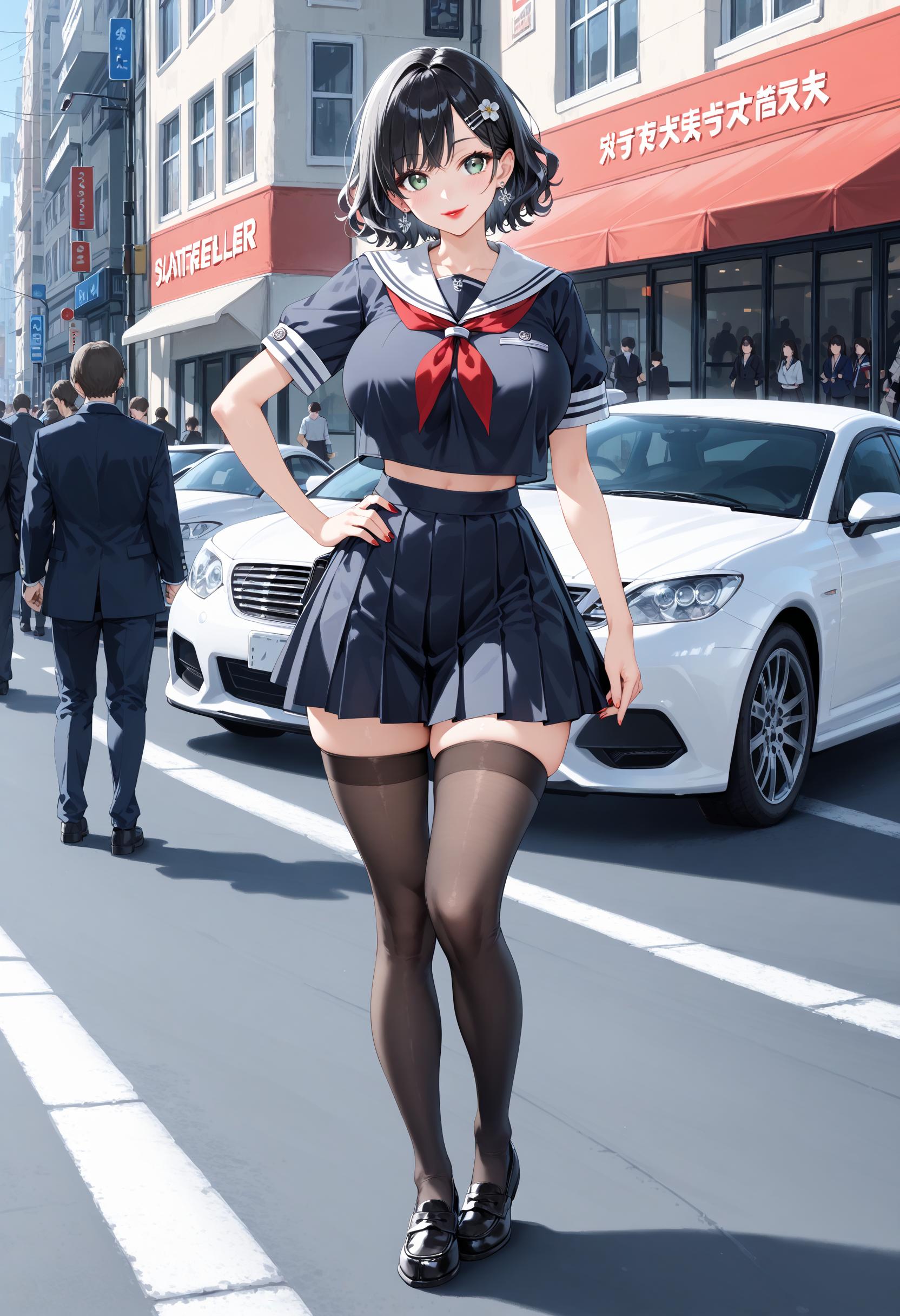 妄想サチュレーション_セーラー服のお母さん_126003933_p1