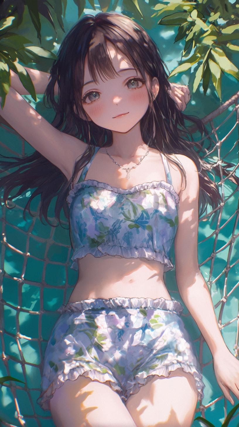 かじやん_ハンモックの女の子(8／9)_121315880_p0