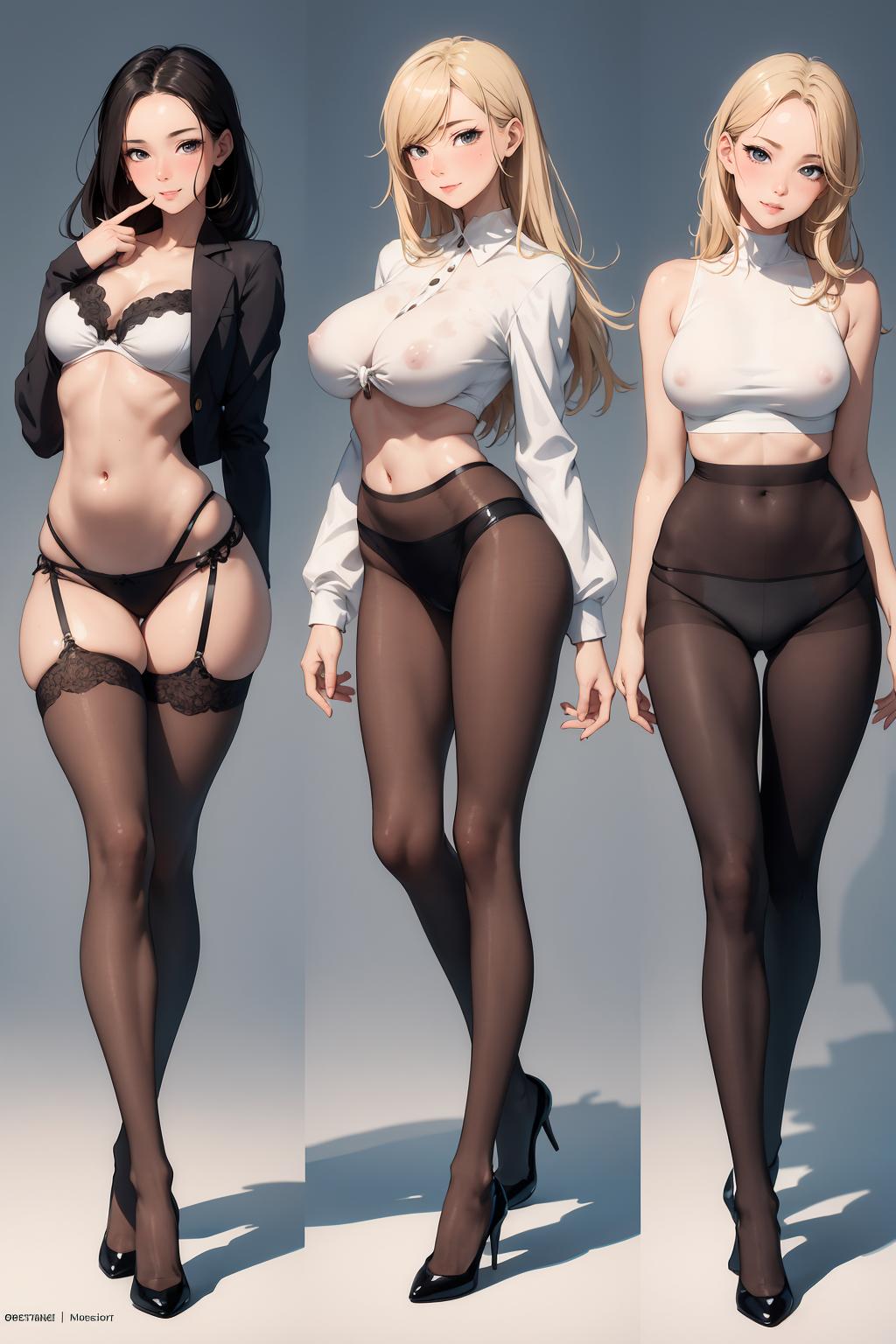 ネト(Neto)@AIイラスト_良い脚揃ってます_128949788_p0