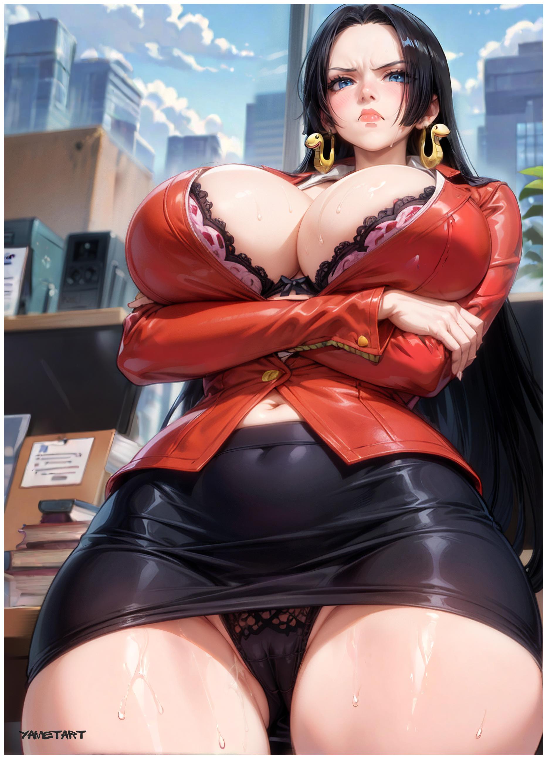 YametArt_Office Lady Boa Hancock_127974674_p1