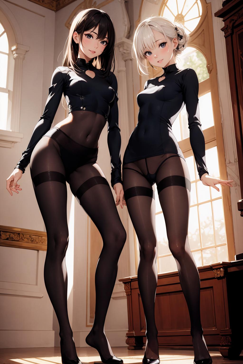 ネト(Neto)@AIイラスト_良い脚揃ってます_128949788_p2