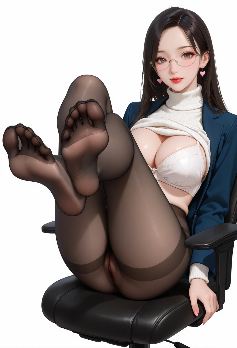 ManAI_Shy office 2 恥ずかしいオフィスです 2_127393609_p0