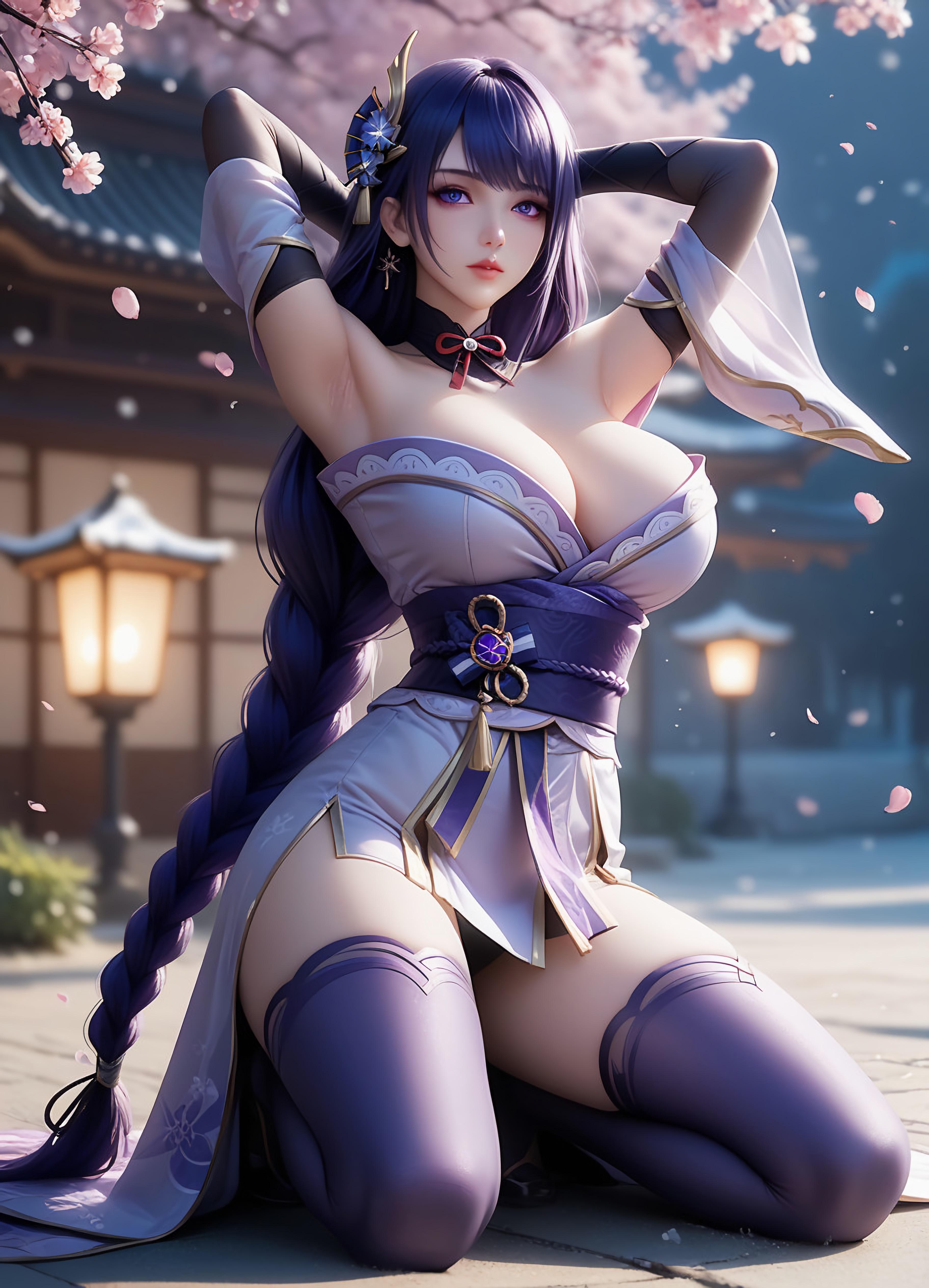 Sesame00 Ai_RaidenShogun(Genshin Impact)_128795552_p1