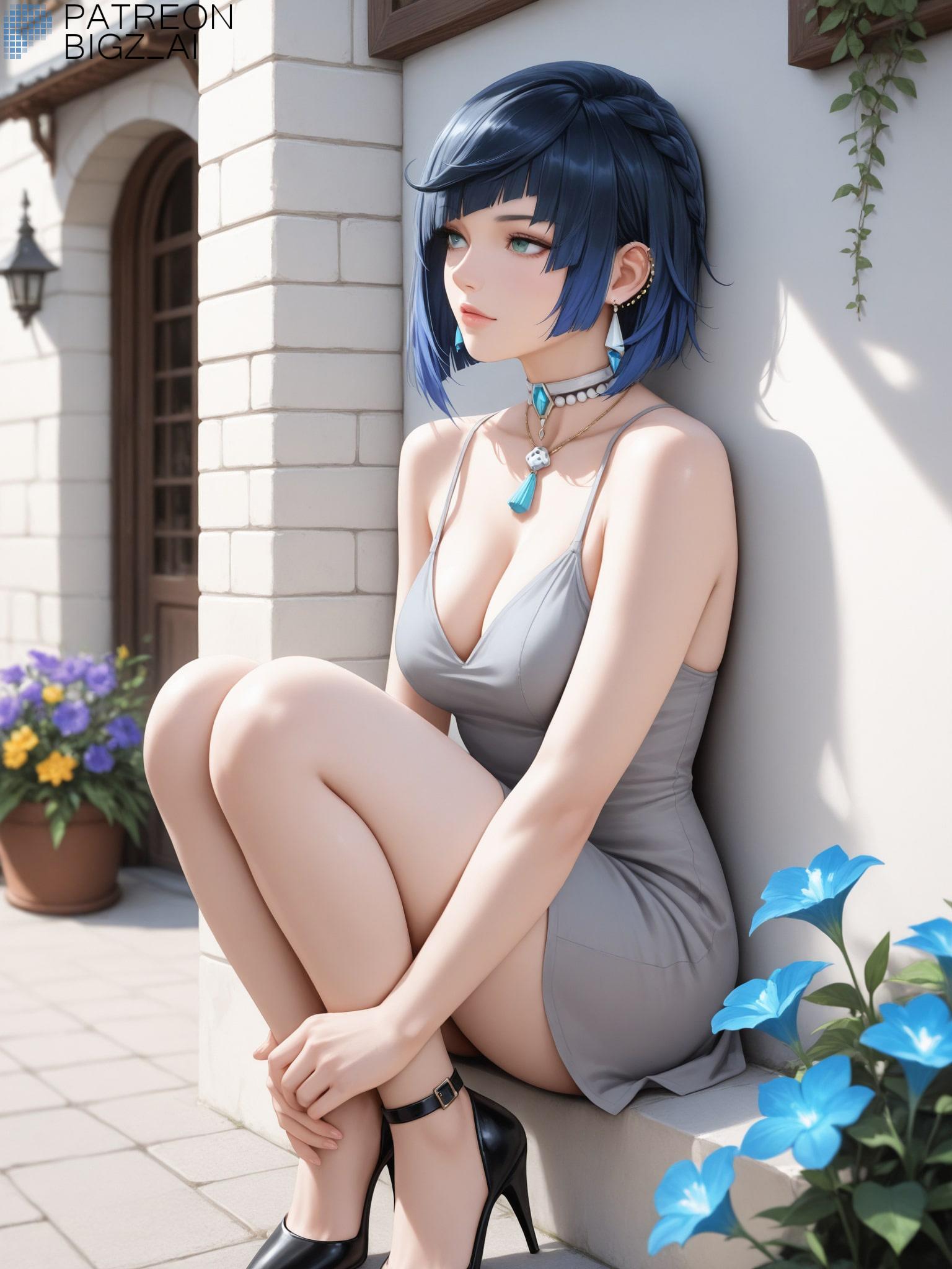 Bigz_ai_Yelan (Genshin impact) 夜蘭 (原神)_127697415_p1
