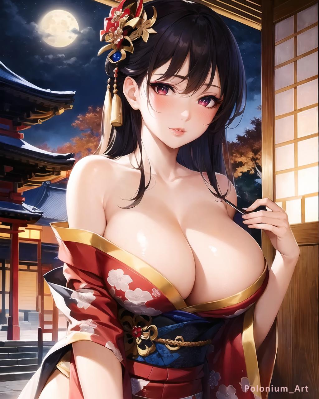 Polonium_Art_花魁 ｜ Geisha_120640387_p0
