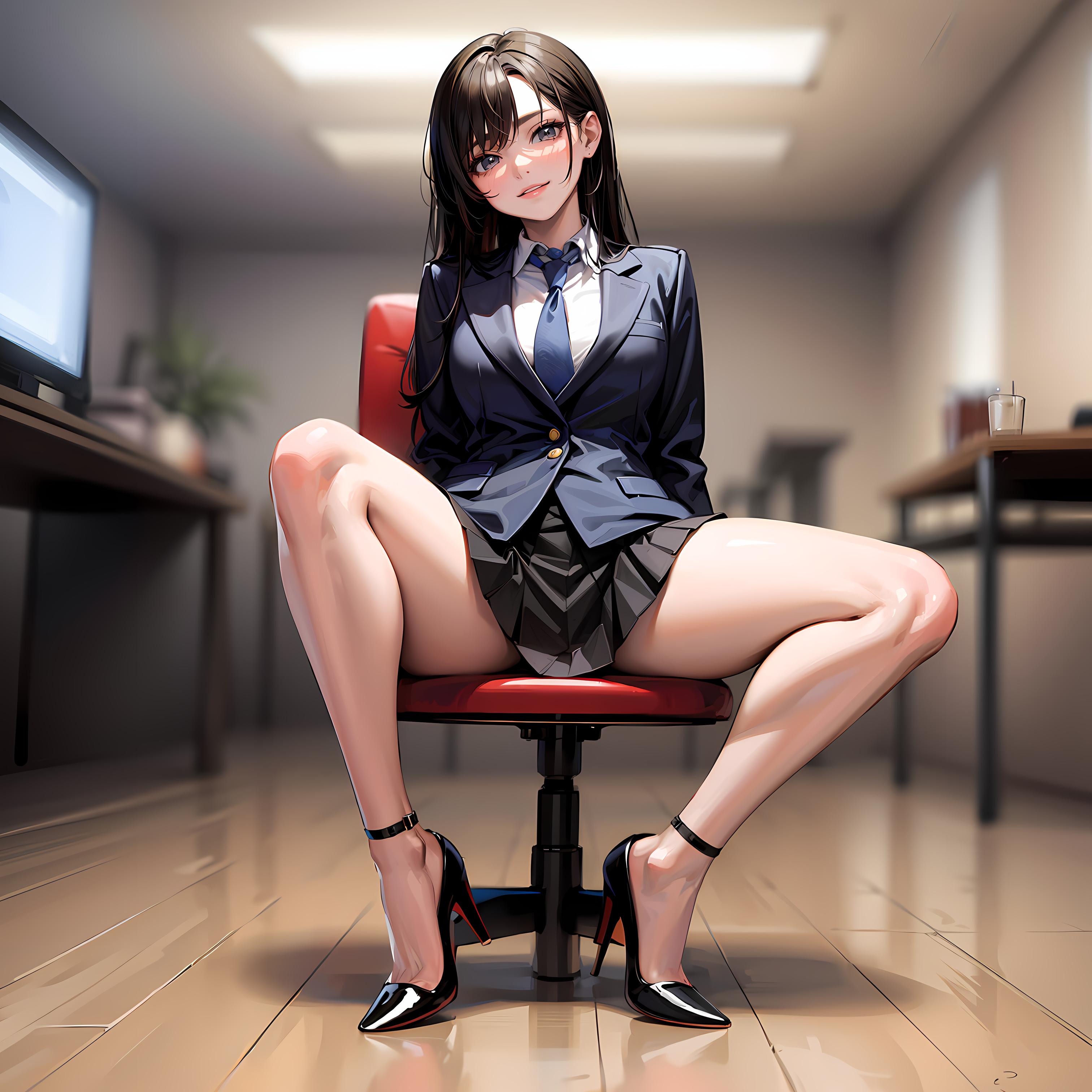 アスヘノキボウ_キワドイ姿勢で誘ってくる彼女_128584069_p0