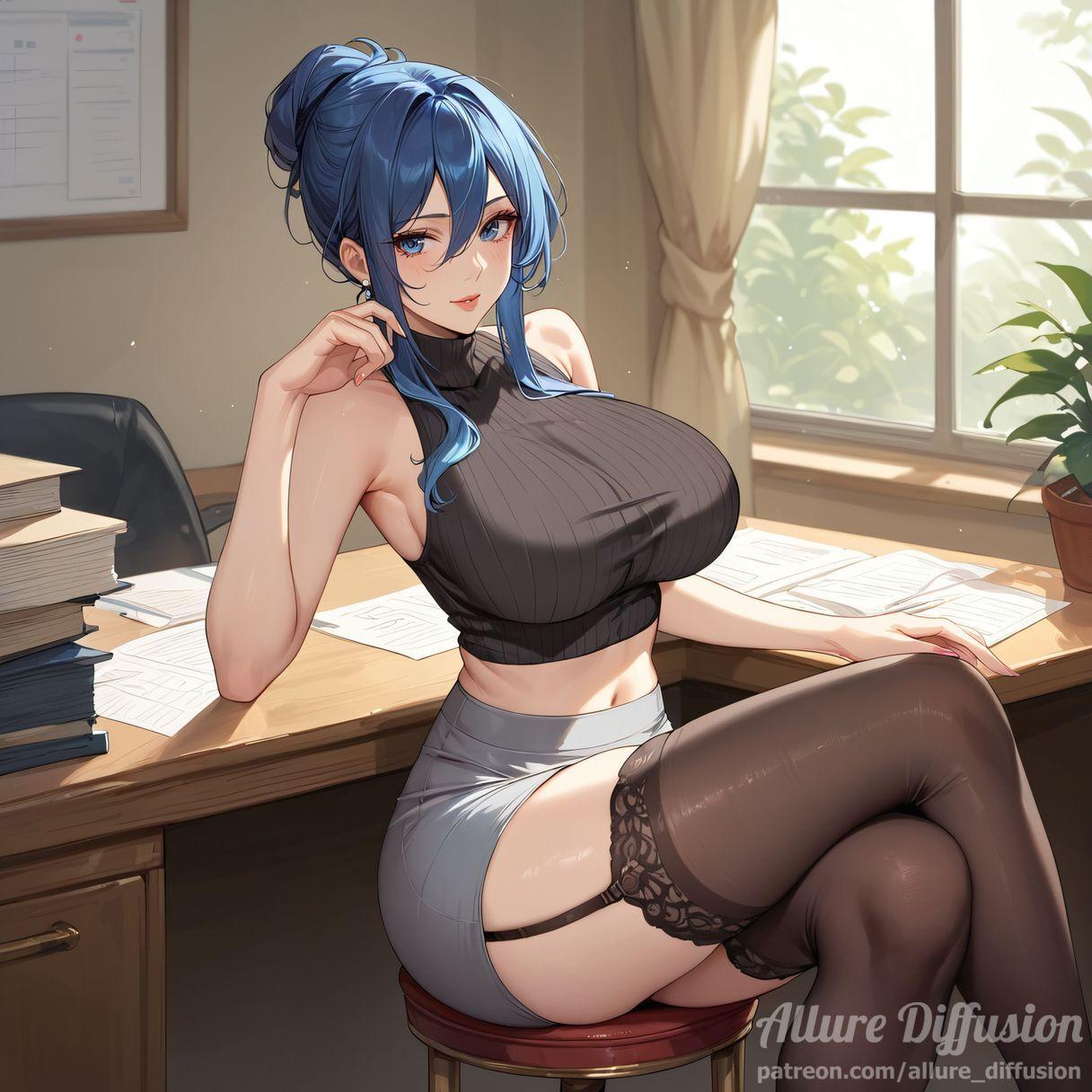 allure_diffu_Yukino Mifuyu  - Empty office_128349118_p1