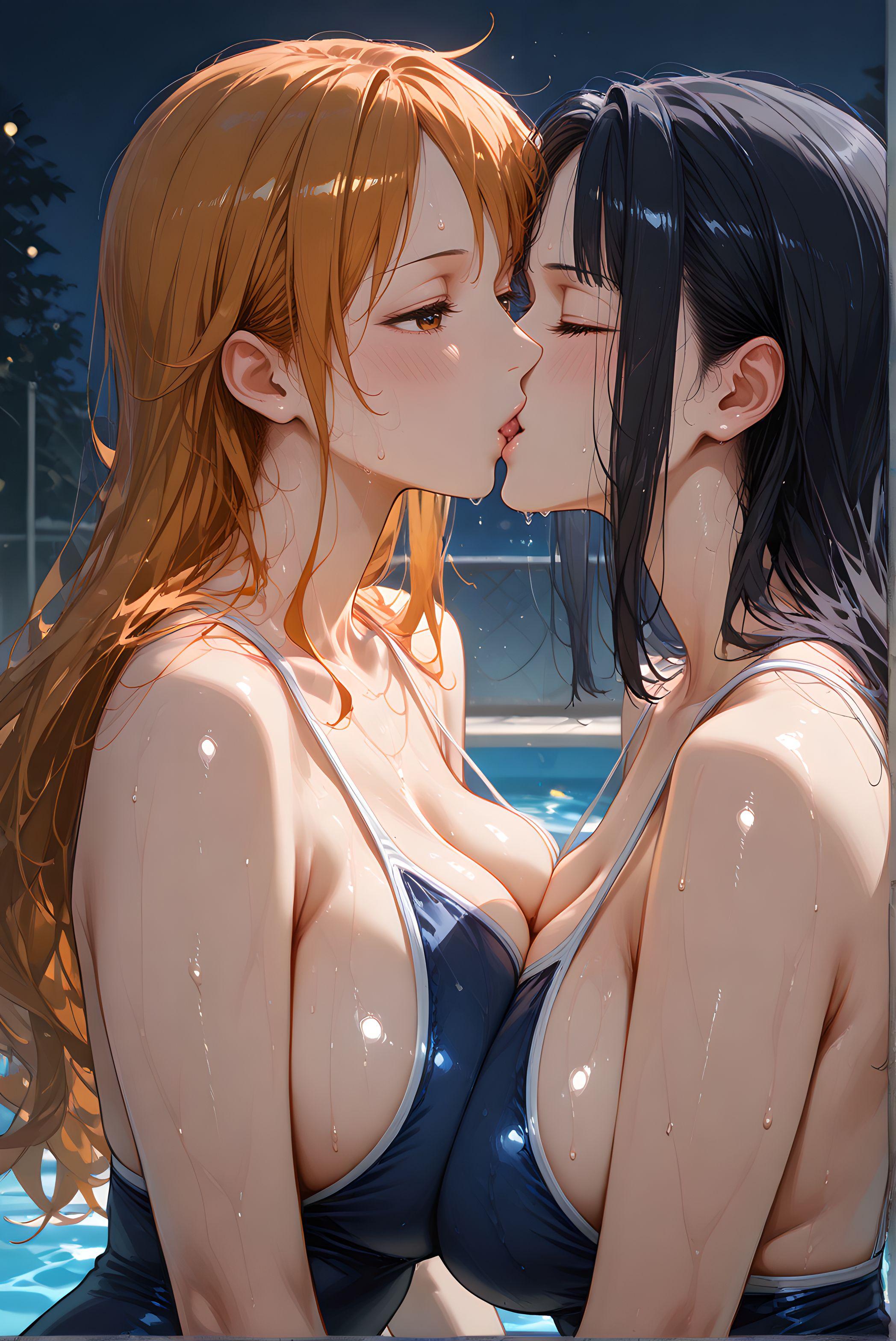 Alan AI_Nami x Robin_School swimwear_126951923_p1