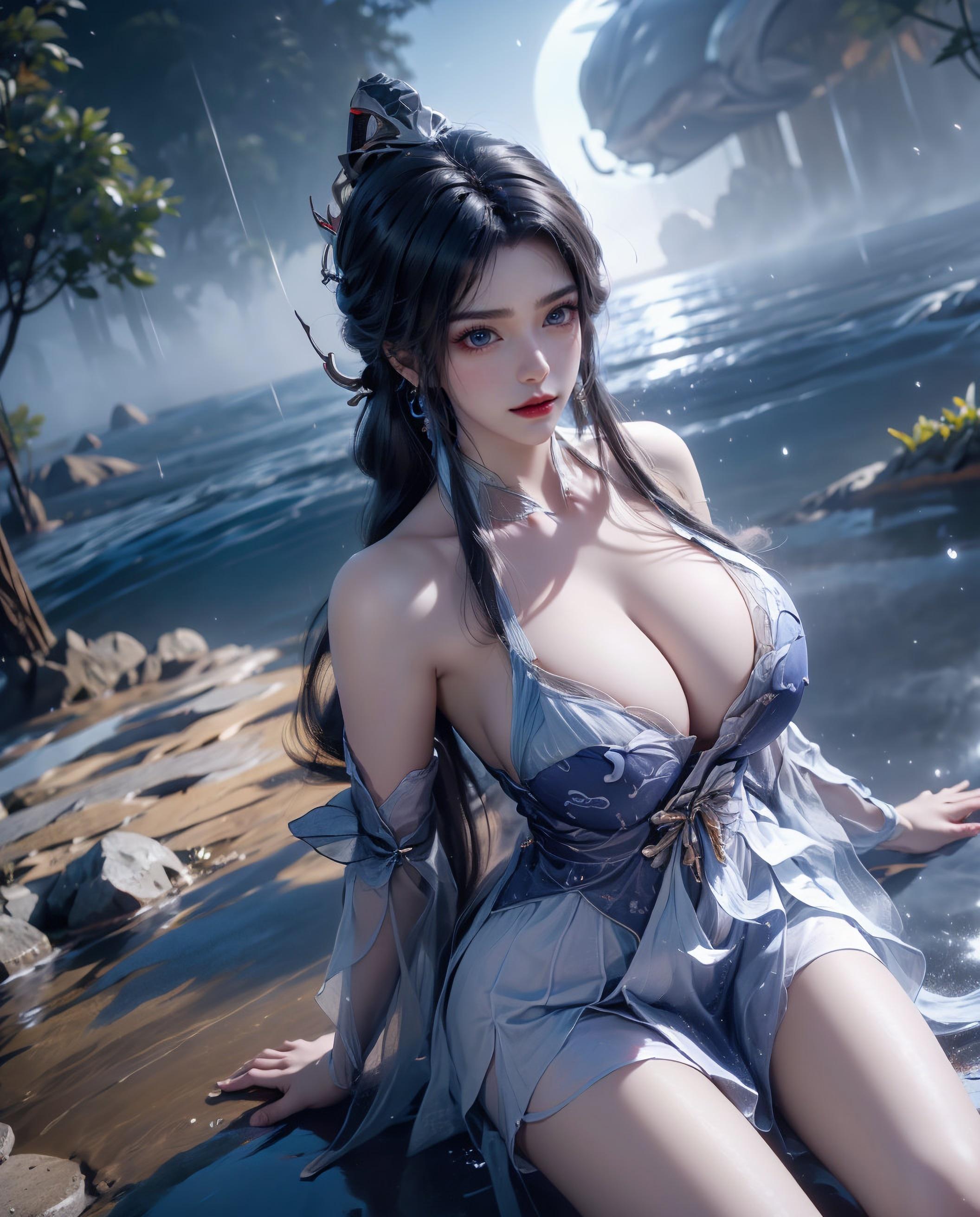 m6jik6_White Crane Goddess(白鹤梁神女)_119358470_p2