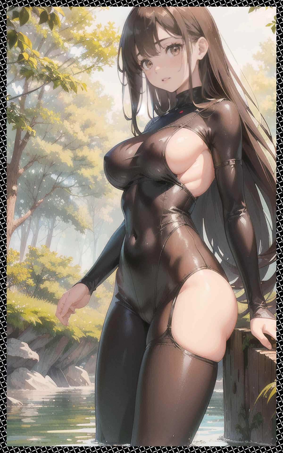 369_巨乳レオタード　 big breast leotard_122182920_p1