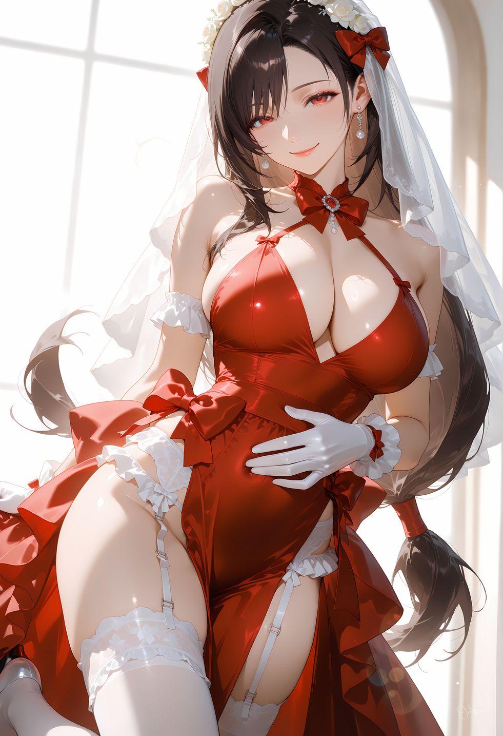 Only4uArt_Tifa Final Fantasy wedding_127744832_p3