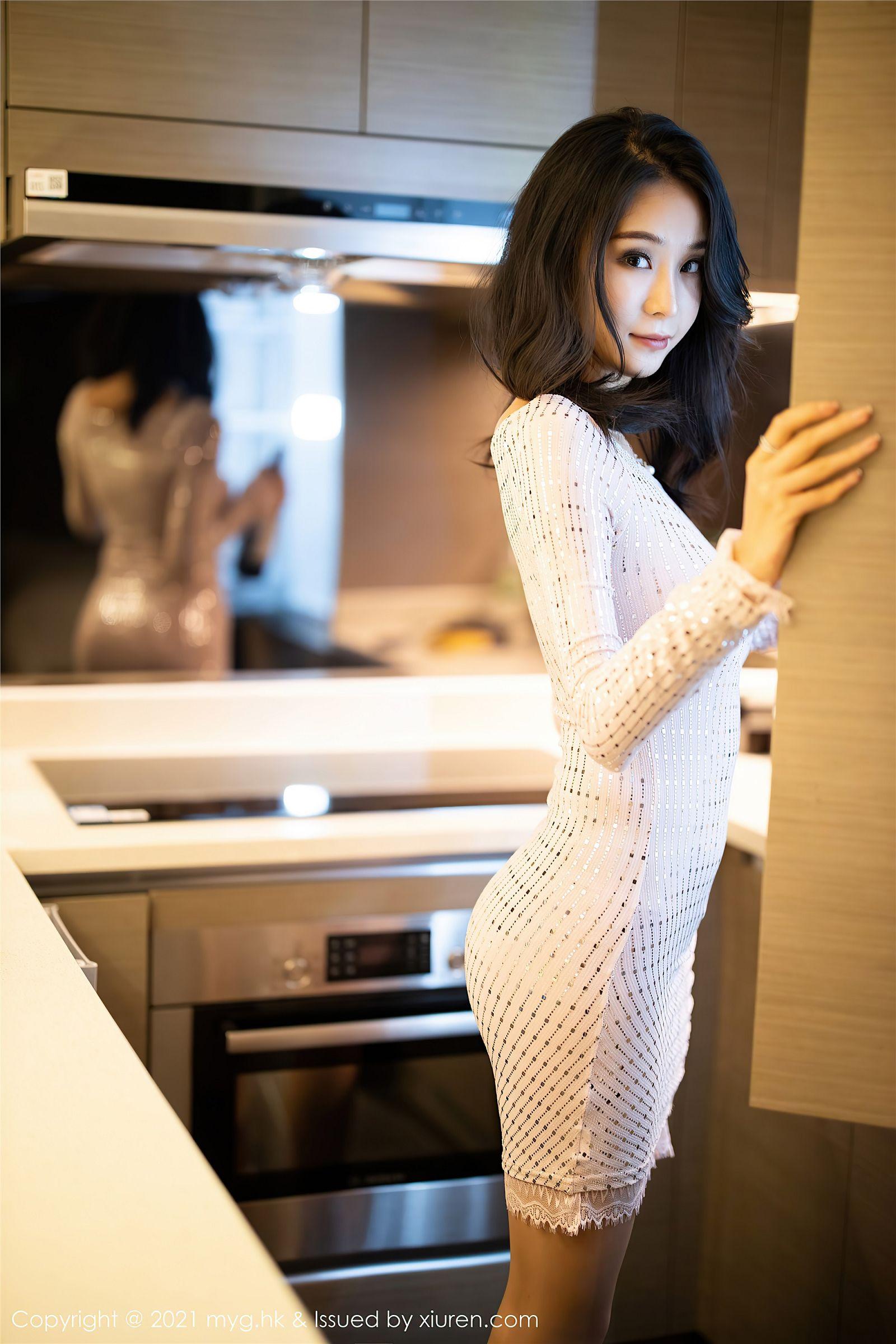 [MYGIRL美媛馆] 2021.07.07 NO.550 蓝夏Akasha_p001