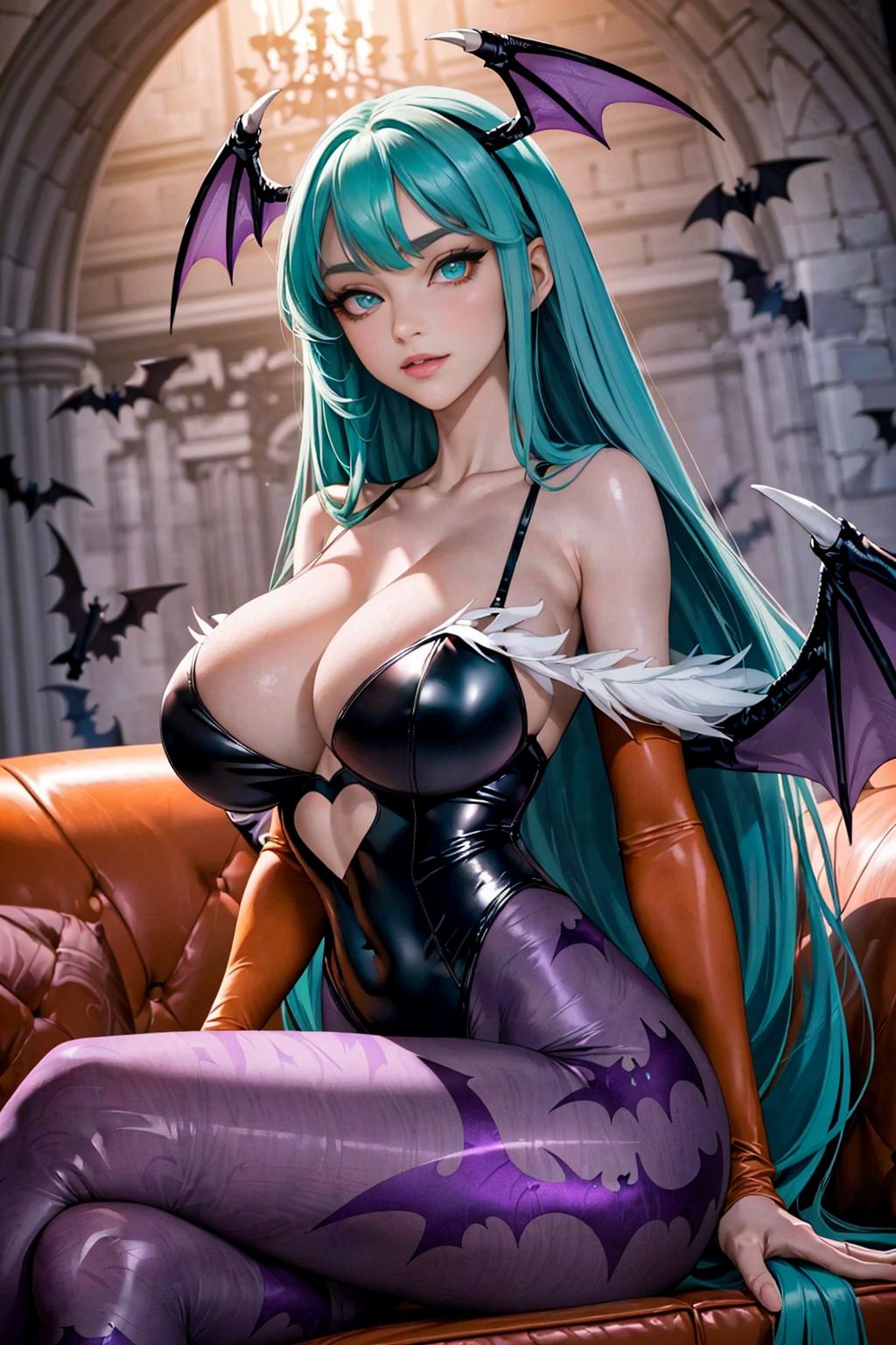 Silence AI Art_Morrigan Aensland NSFW Preview_120799071_p7