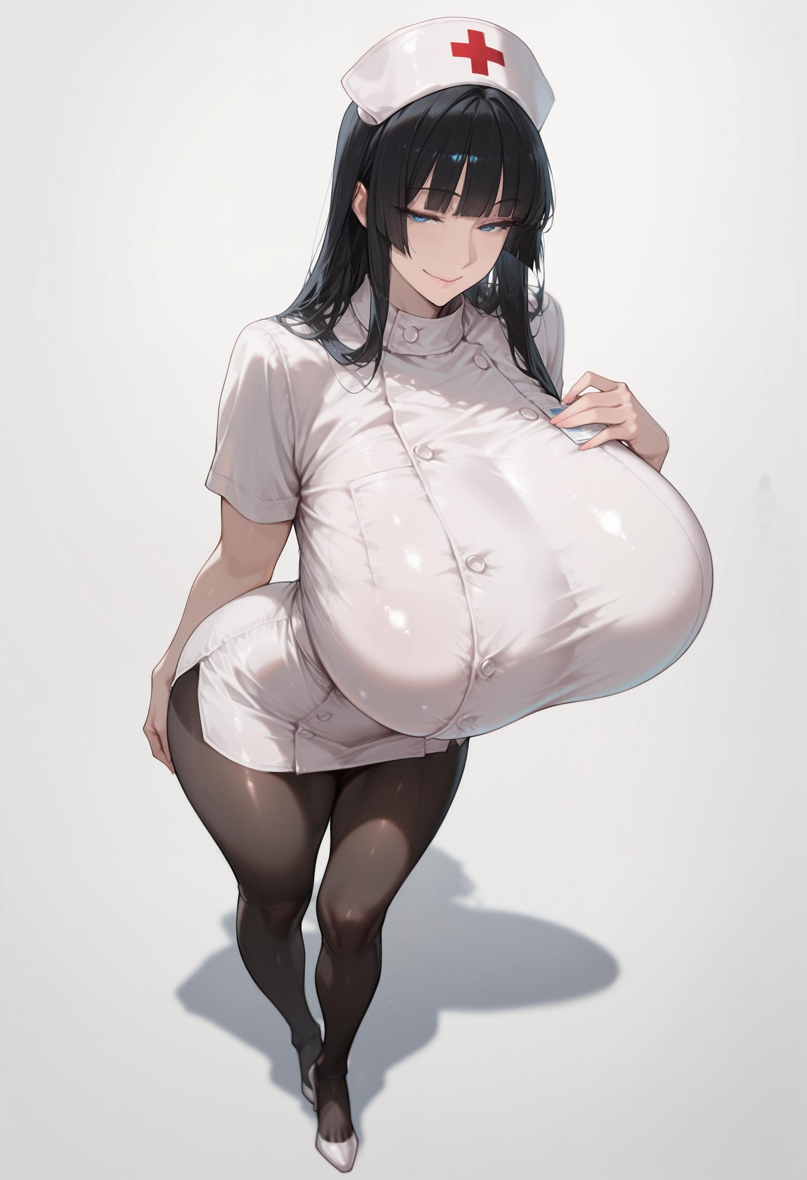 びっくめろん＠巨乳AI絵師_影山魅月｜ナース_128053384_p1