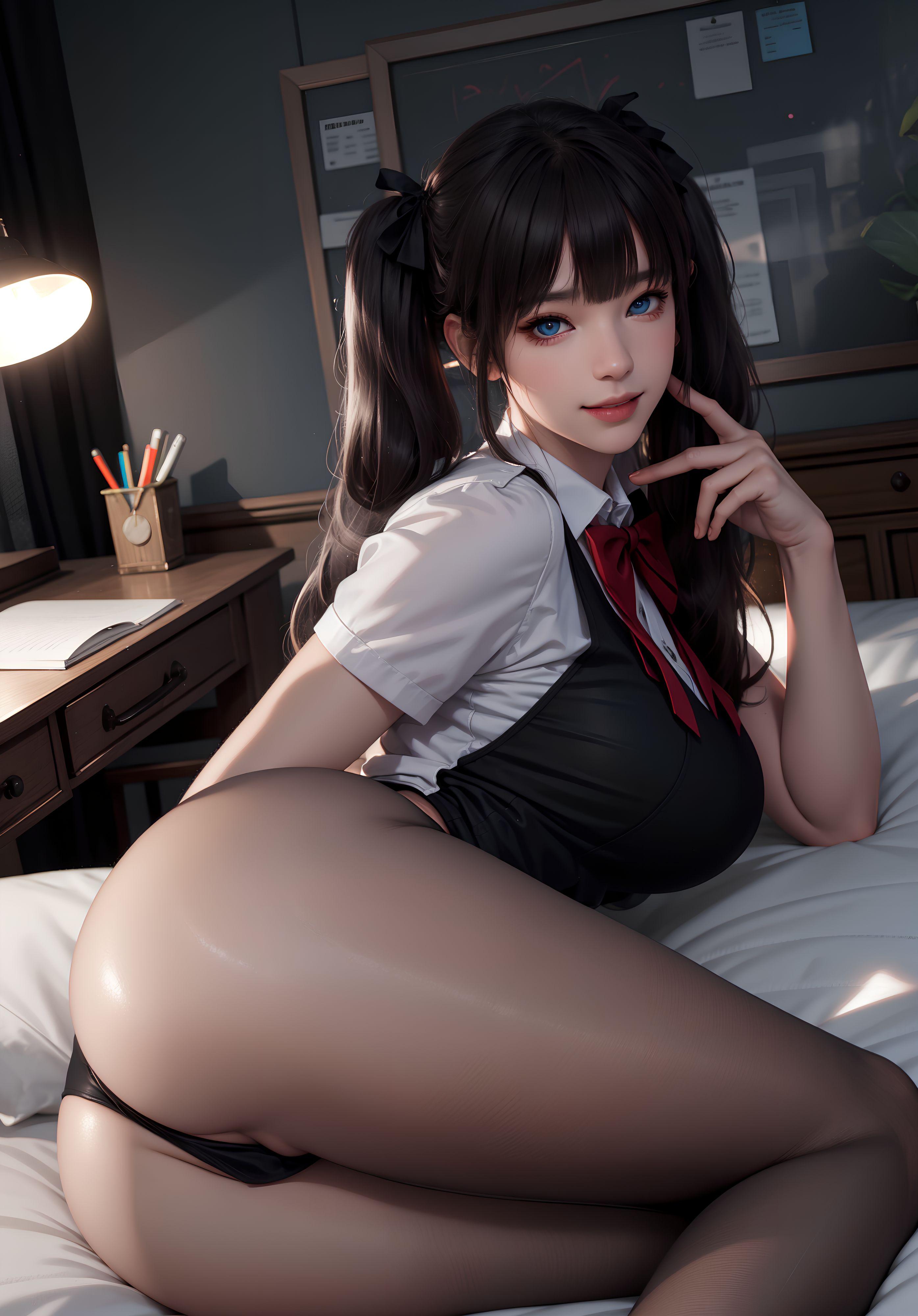 -CANVAS-_双马尾黑丝JK蕾希_128500757_p6