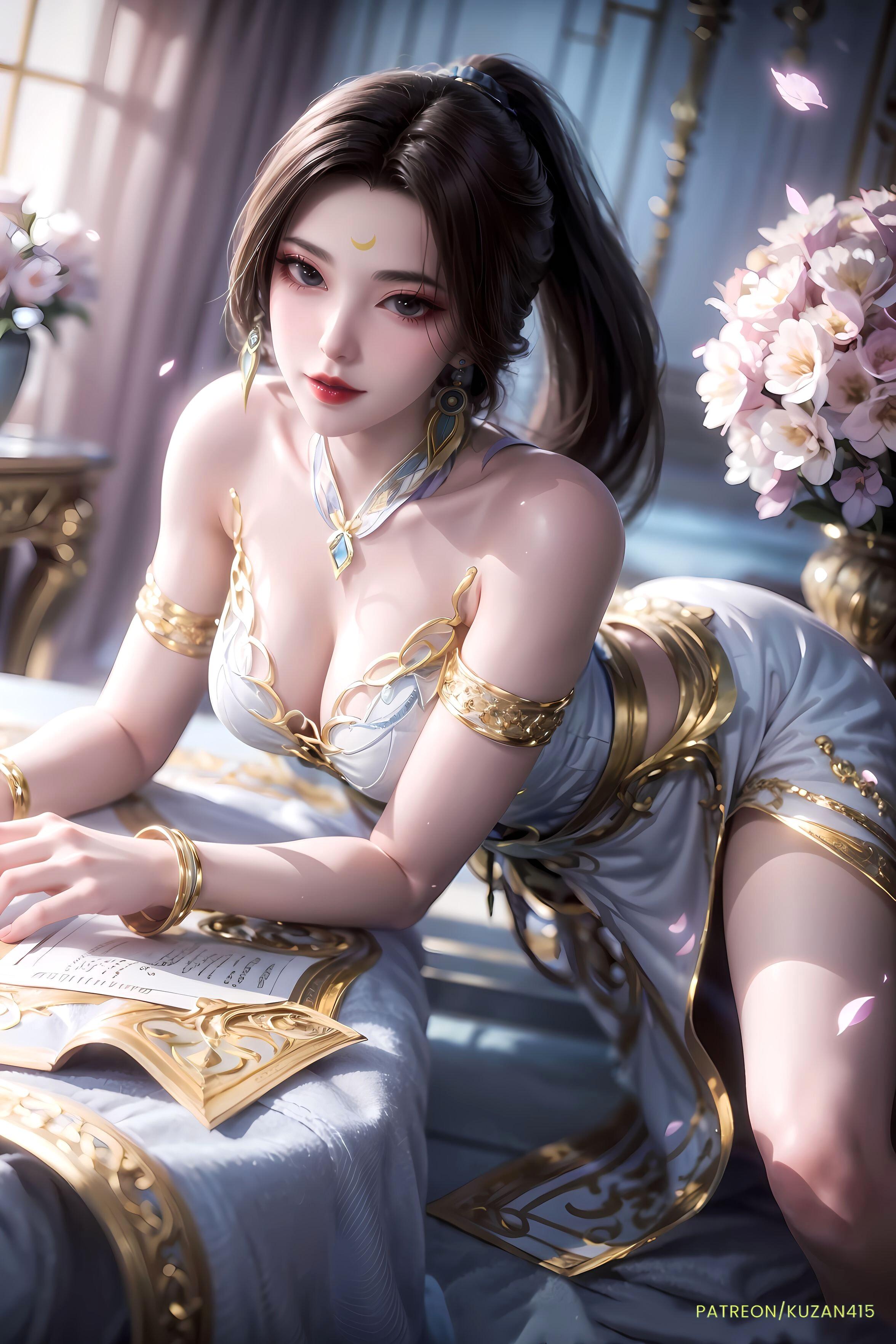 Kuzan_师兄啊师兄-姮娥-Chang'e_128631606_p3