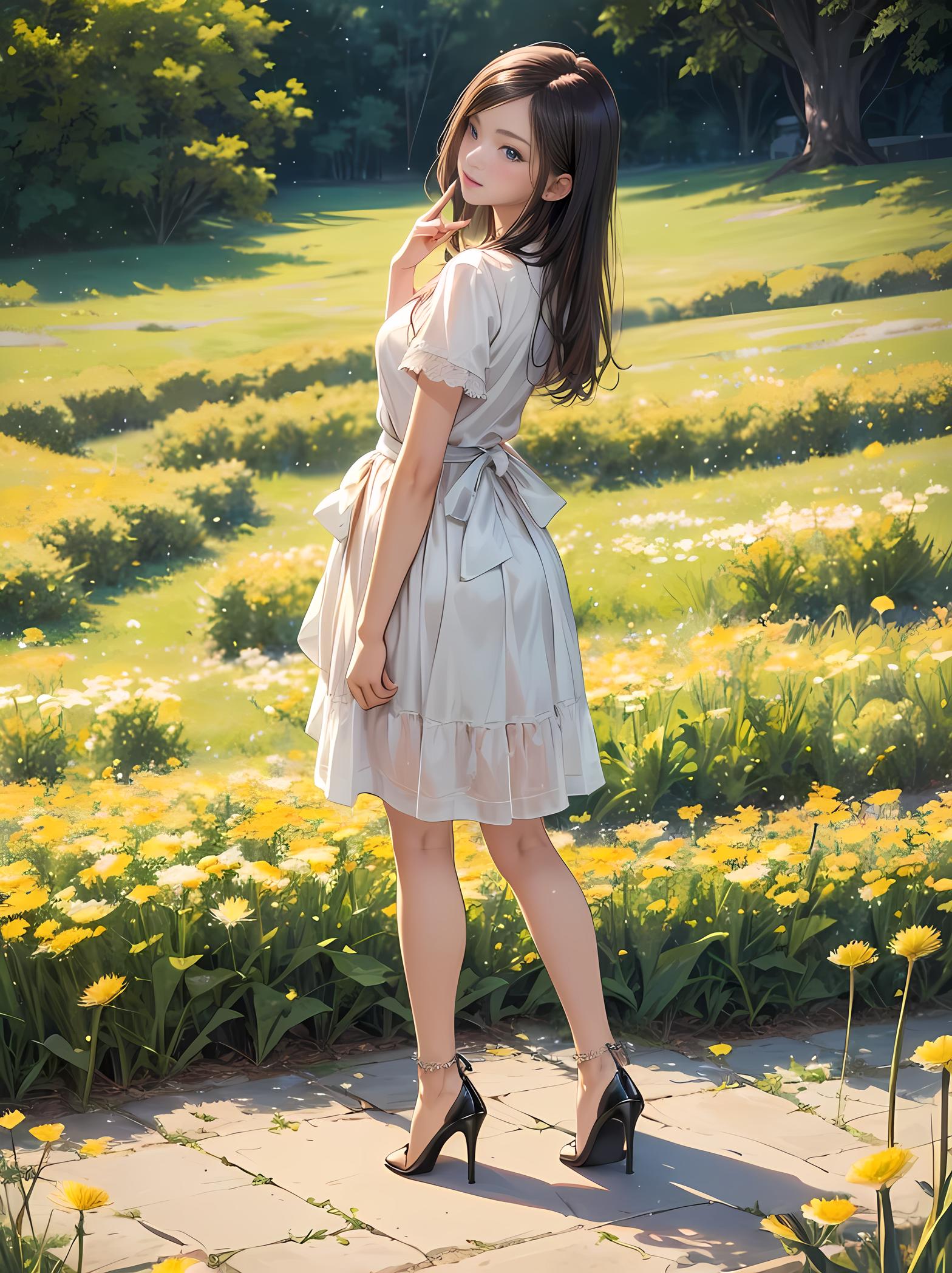 アスヘノキボウ_彼女と春を満喫　pixiv今日のお題_128292015_p0