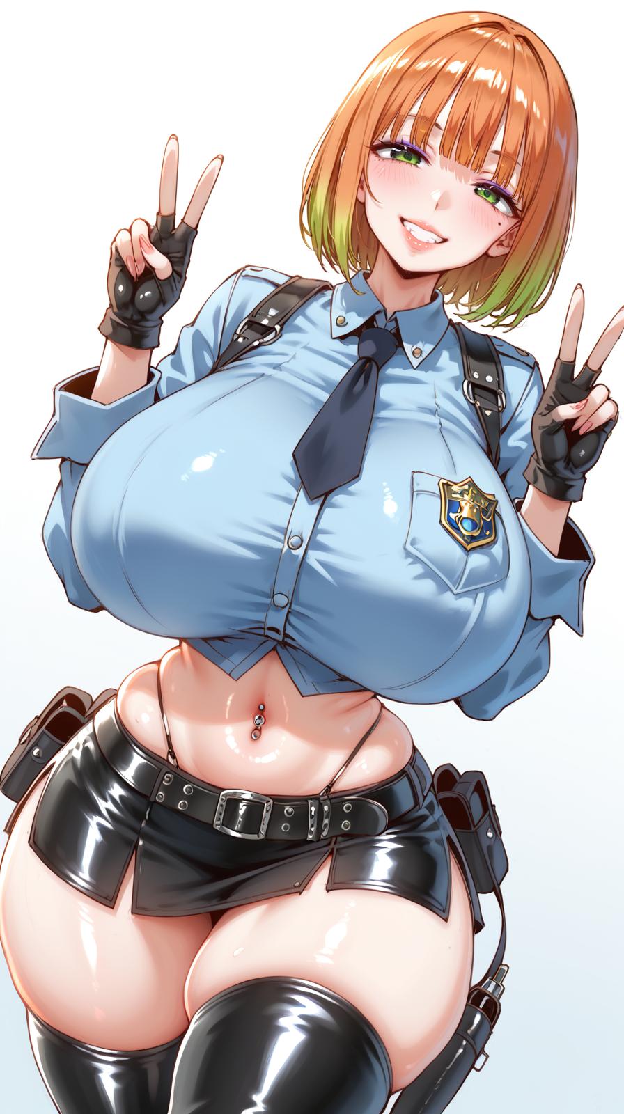 ロリ玉工房_ミニスカブーツポリス👢_124045665_p8