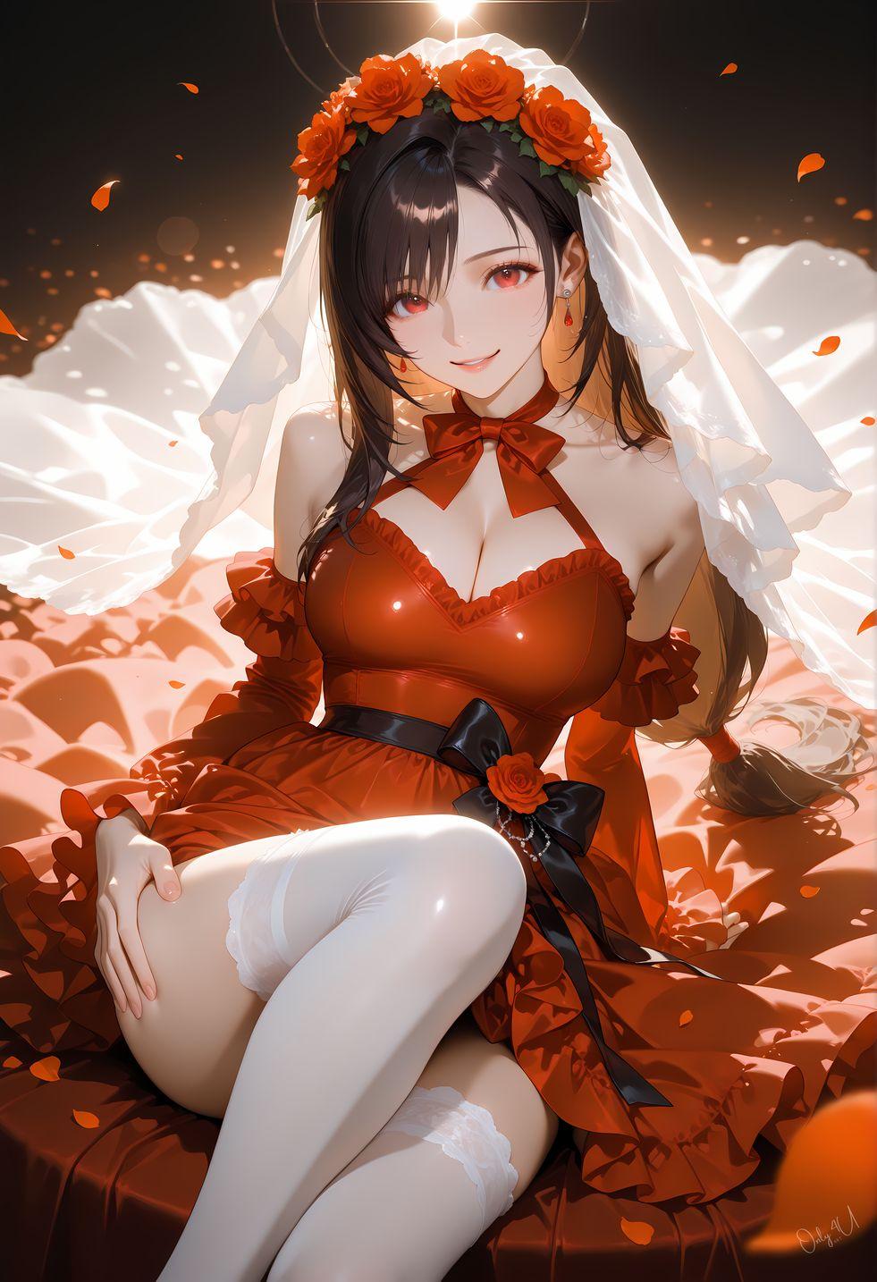 Only4uArt_Tifa Final Fantasy wedding_127744832_p5