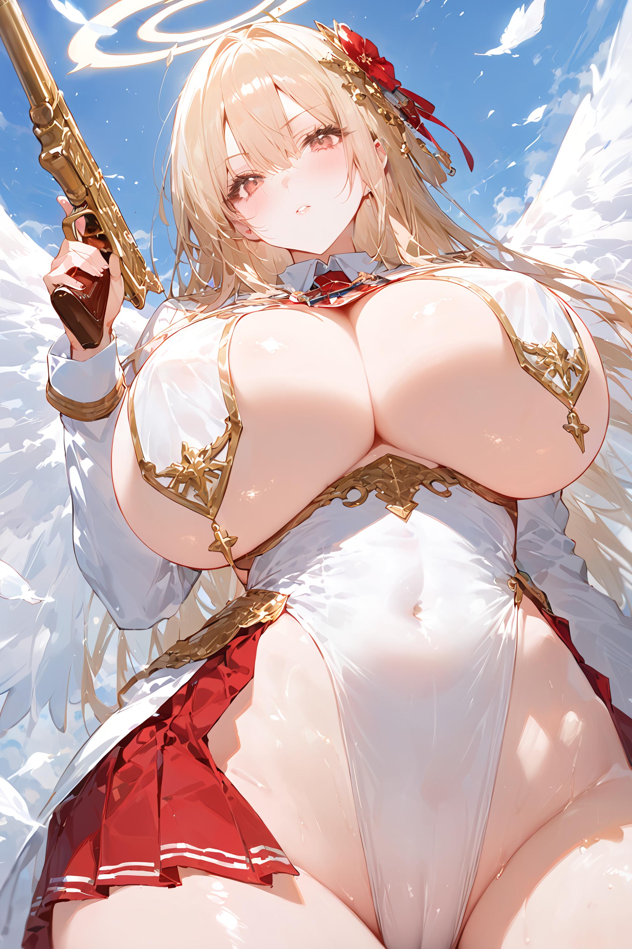 ricotte_angel × school uniform_123597619_p0