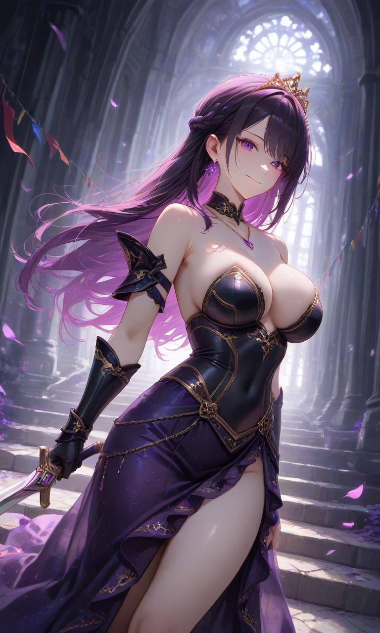 CrM_Adventurer： Violet Knight_127791479_p0