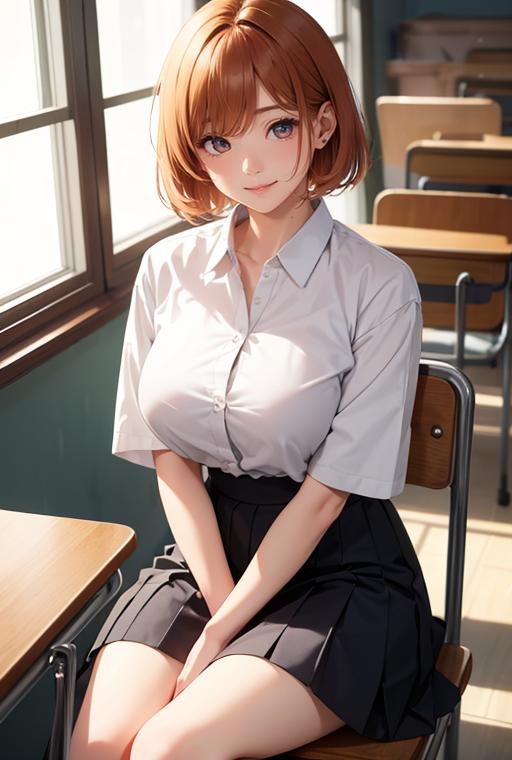 AIバブみ_かわいい制服JKのAIイラスト_117166644_p0