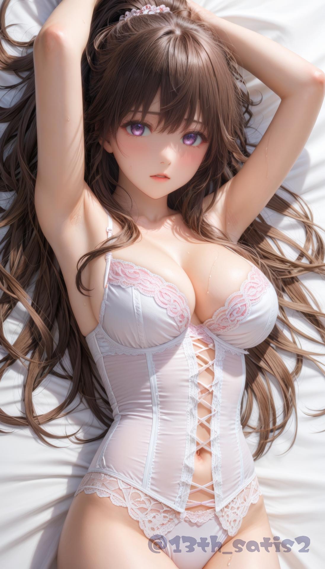 Satis_AI_ホワイト・ナイト／ホワイト・スイート ／ にいな_128307099_p0