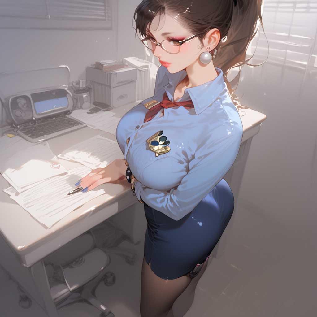 miaobie_Chunli's Day 1-Office／春麗の日常-オフィス_126643191_p16