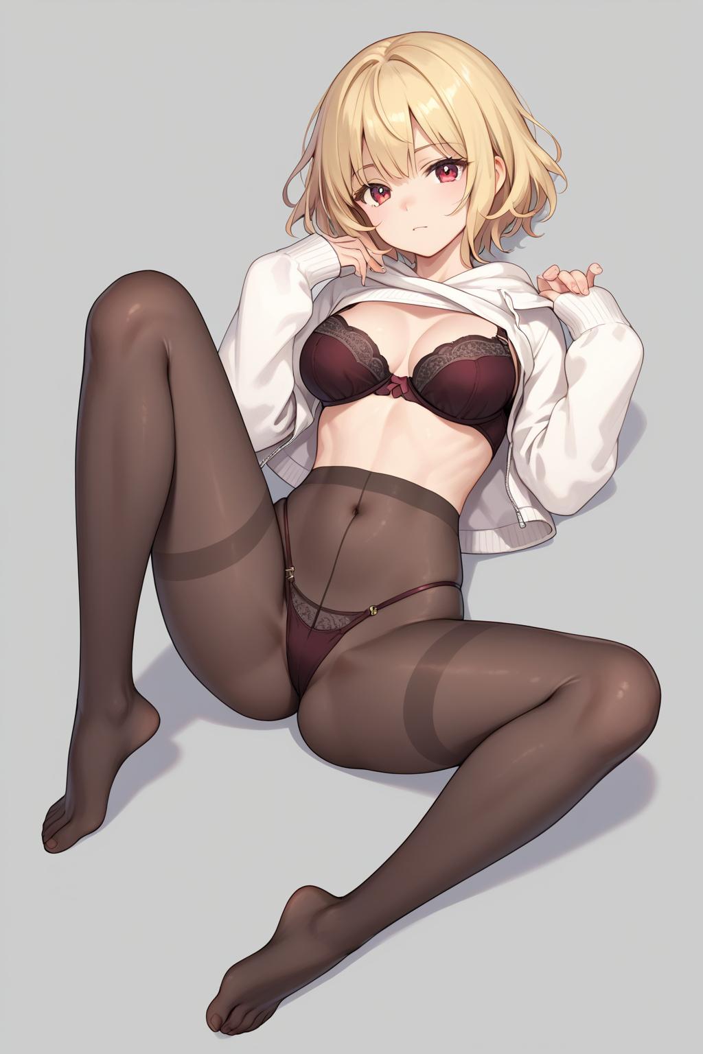 AIバブみ_ちょっとエッチな黒パンスト美脚美女_123970119_p2