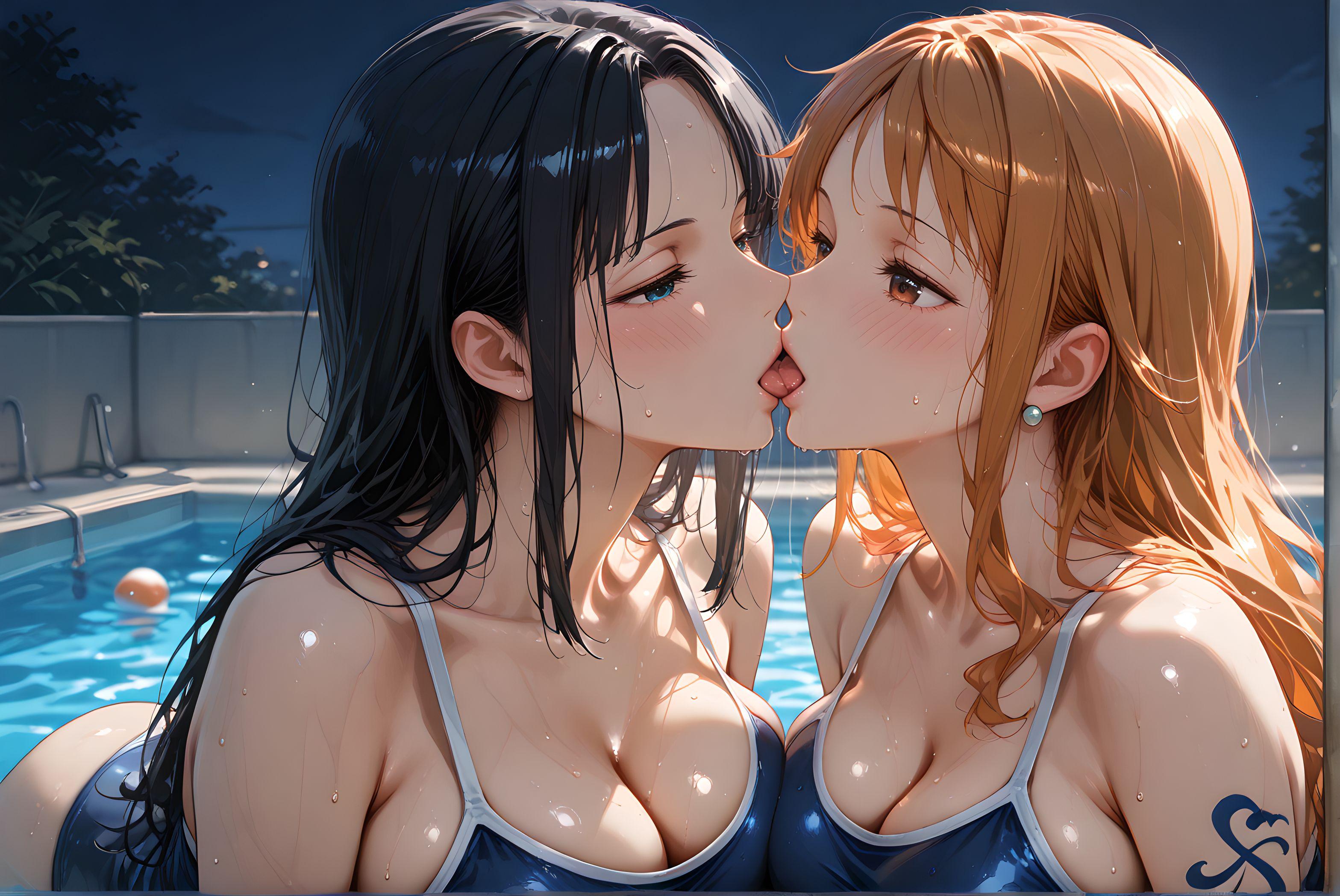 Alan AI_Nami x Robin_School swimwear_126951923_p5