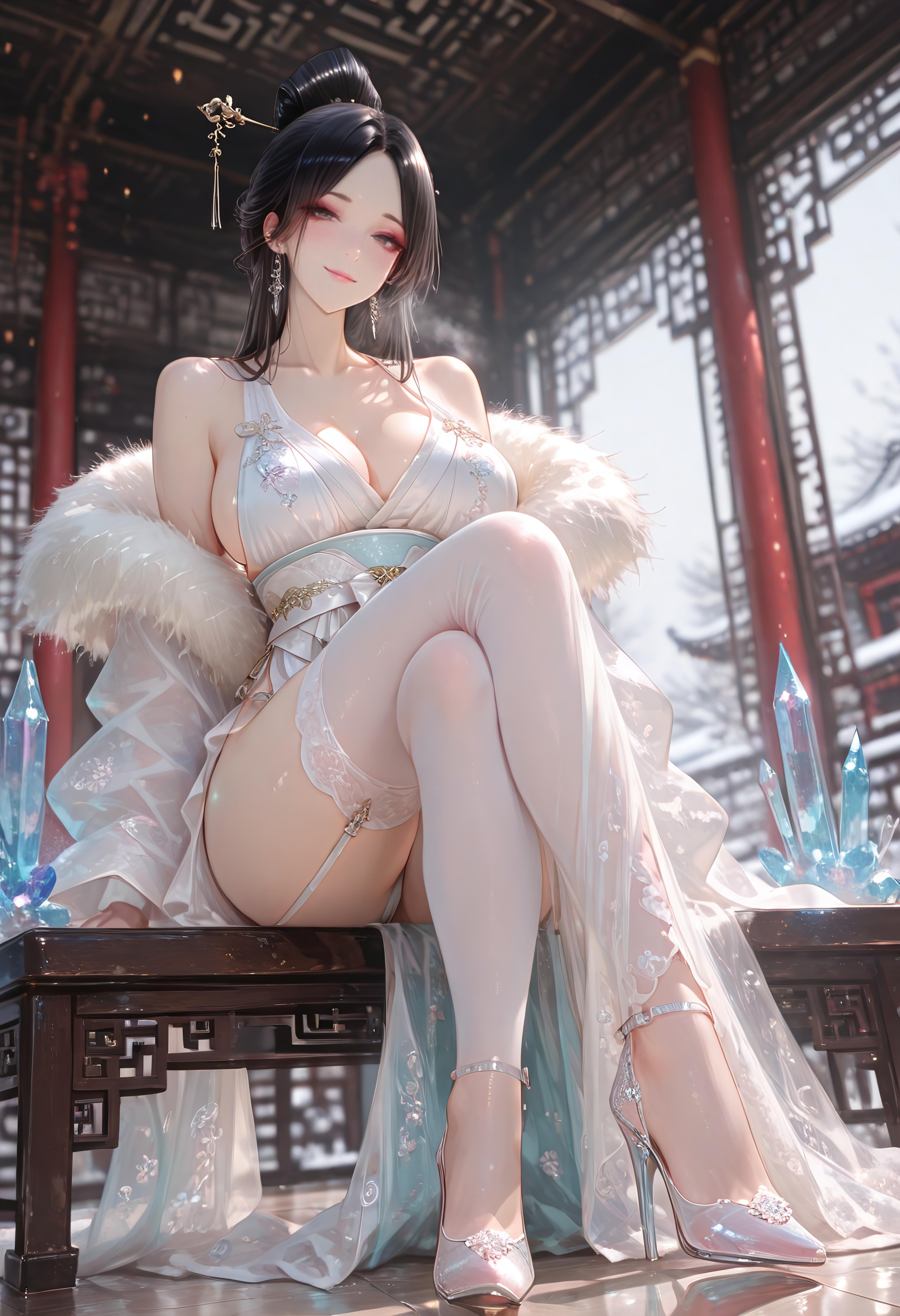 鶯 夜_服饰效果1_129117136_p1