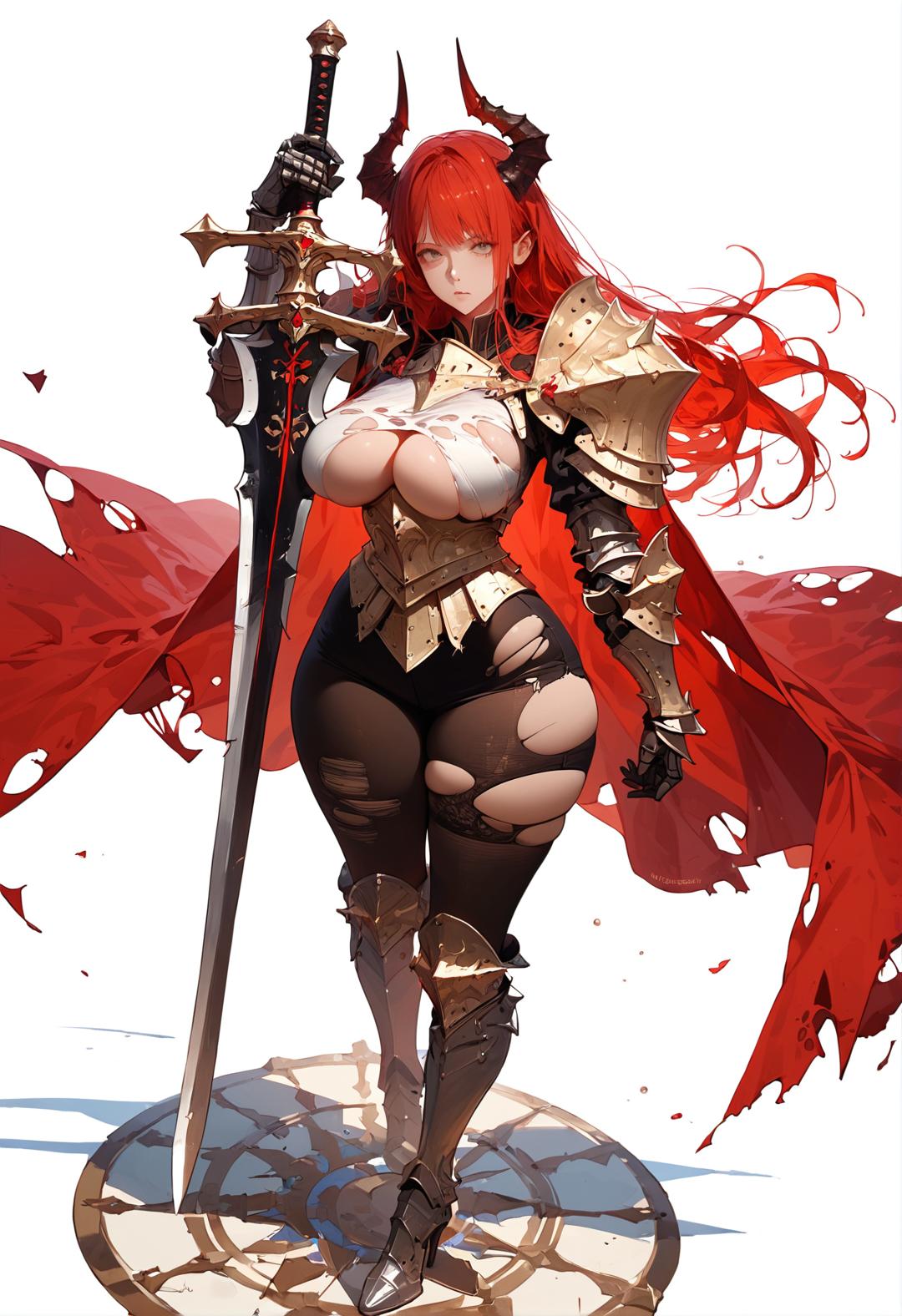 原子力战舰长门_女騎士_128049421_p1