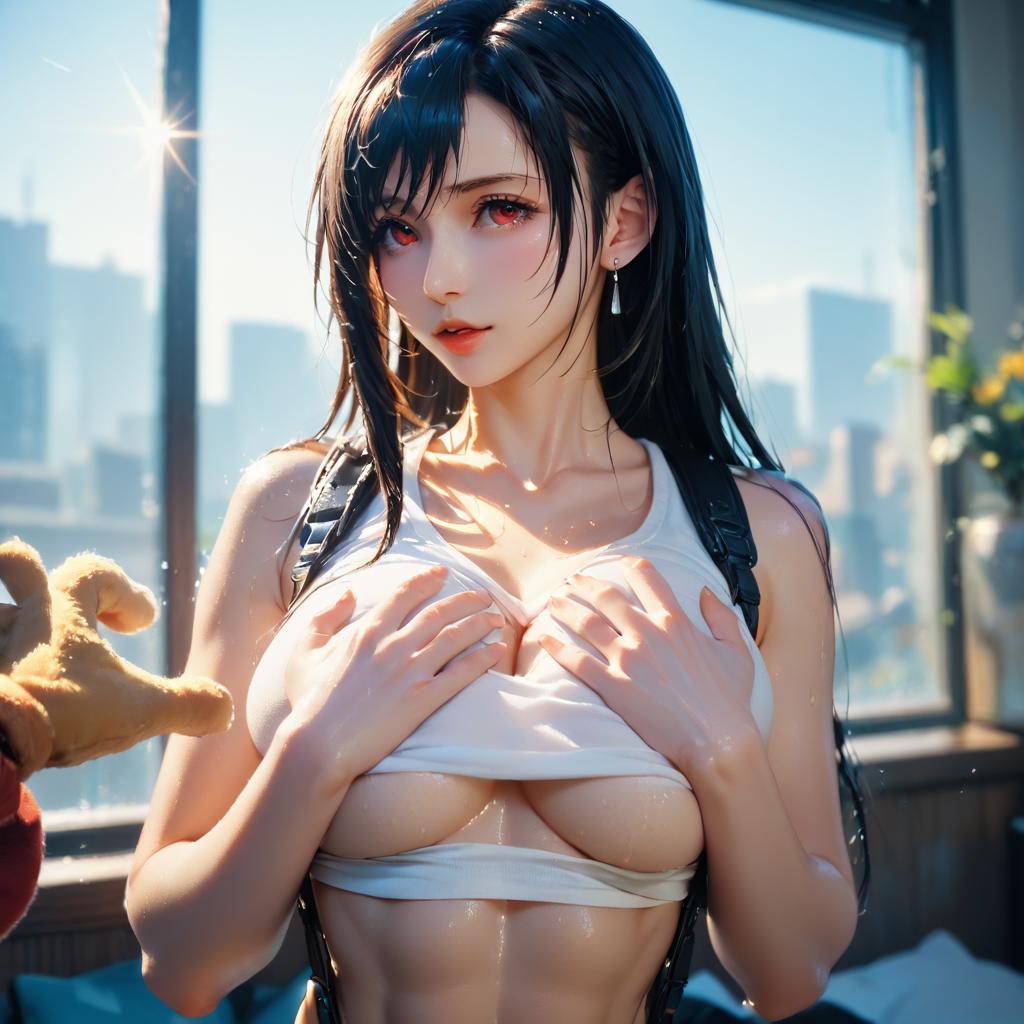 人心不咕_蒂法——透明衣服_123725518_p7