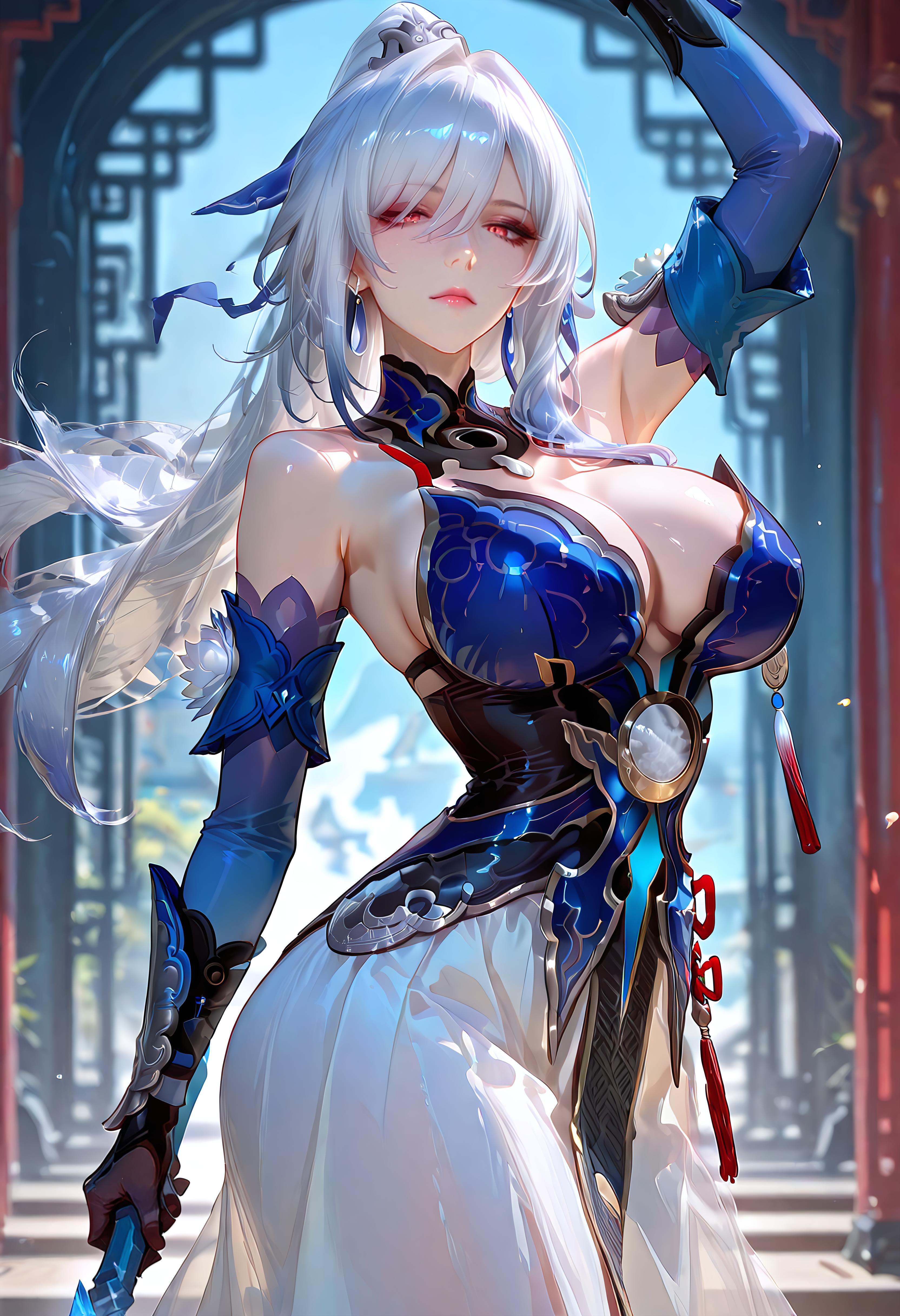 鶯 夜_群友点菜①⑥——镜流_128961630_p2
