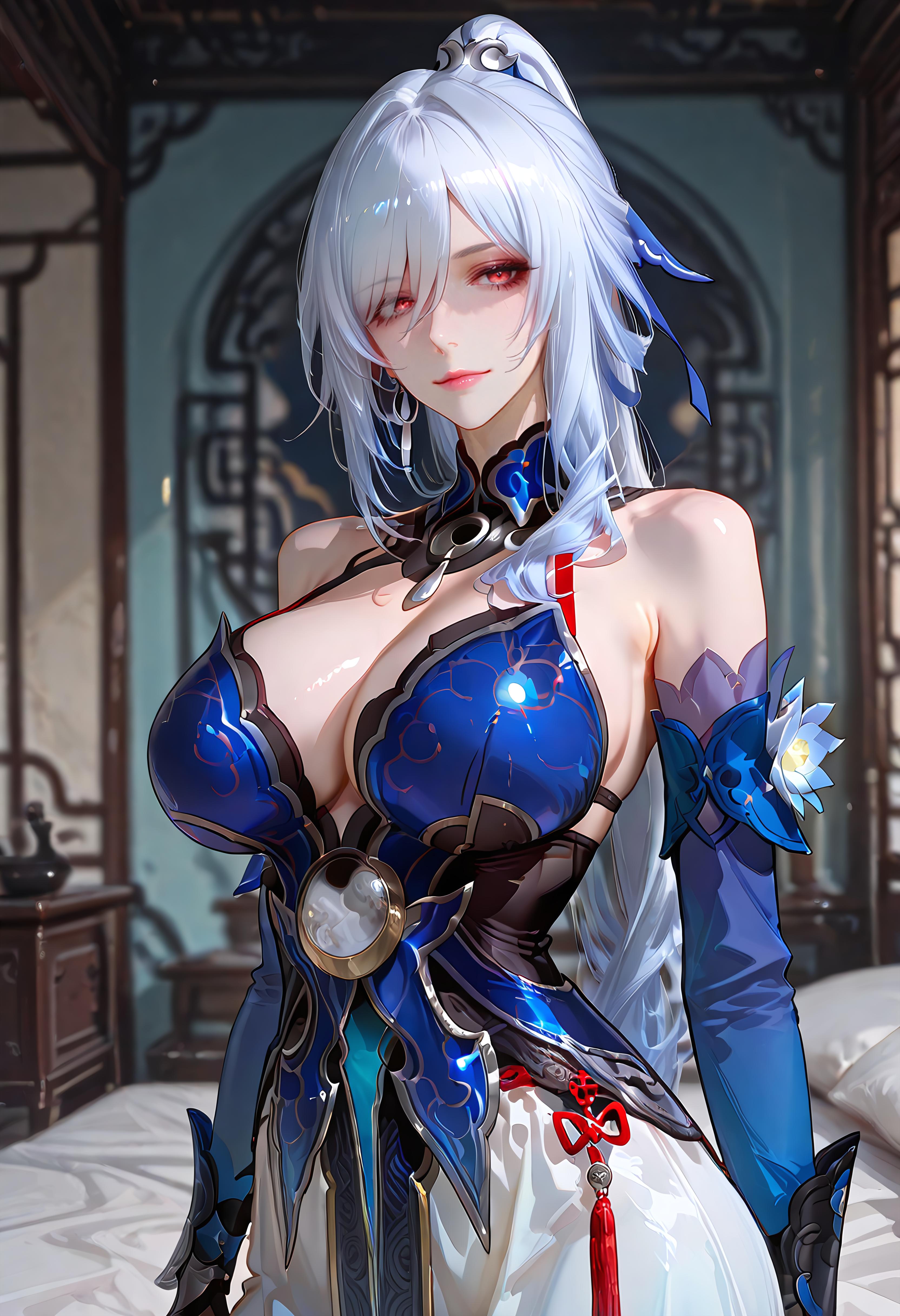 鶯 夜_群友点菜①⑥——镜流_128961630_p3